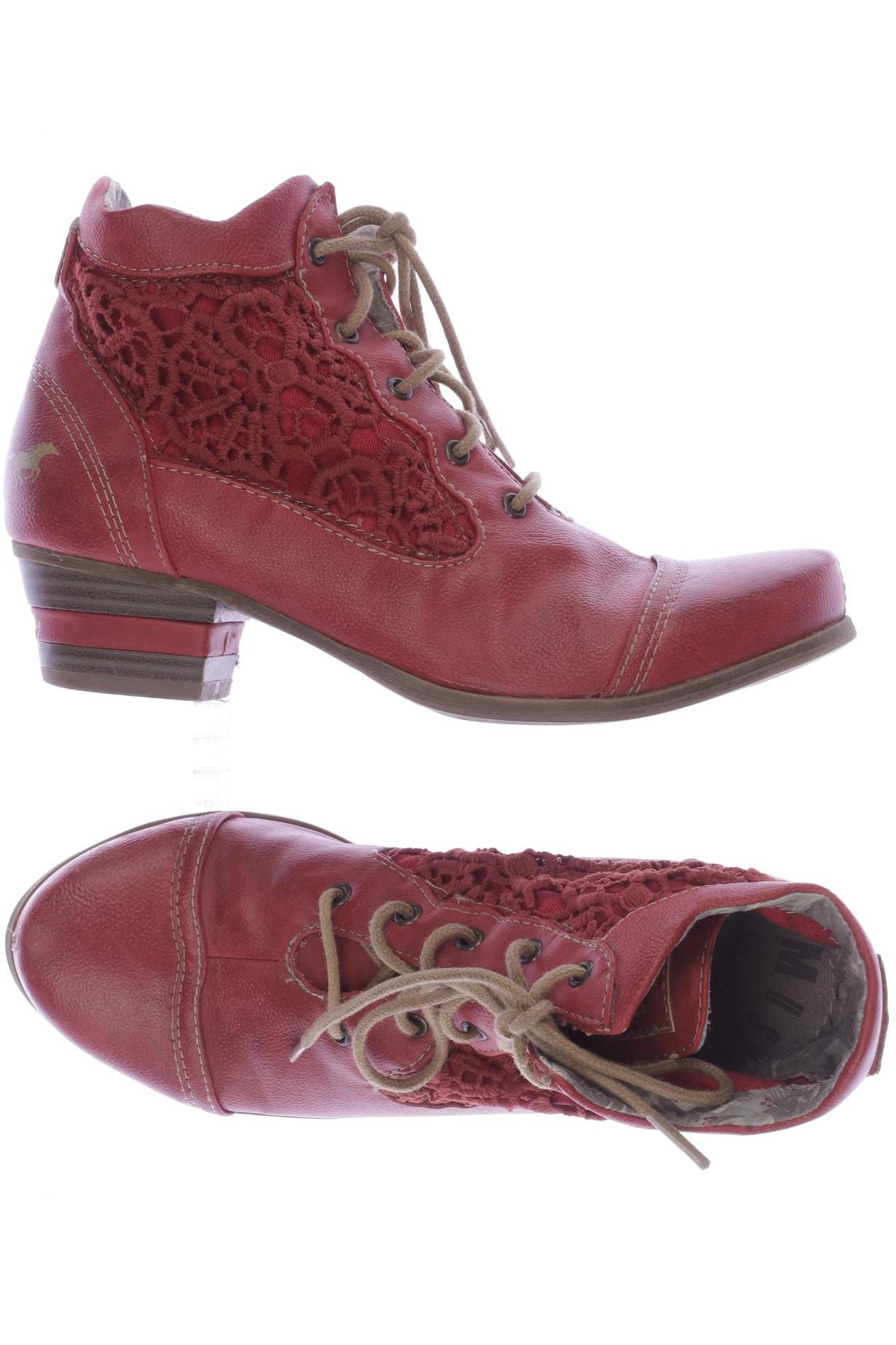 

Mustang Damen Stiefelette, rot, Gr. 36