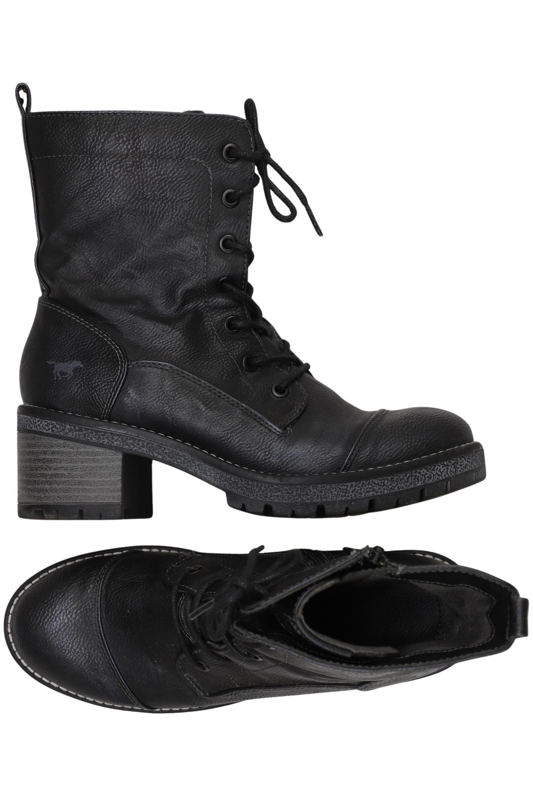 

Mustang Damen Stiefelette, schwarz, Gr. 38