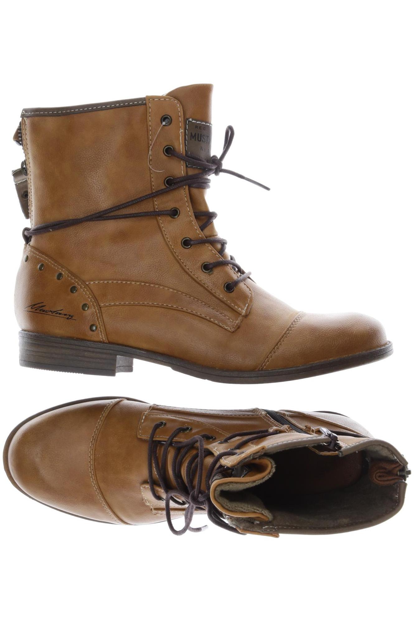 

Mustang Damen Stiefelette, beige, Gr. 39