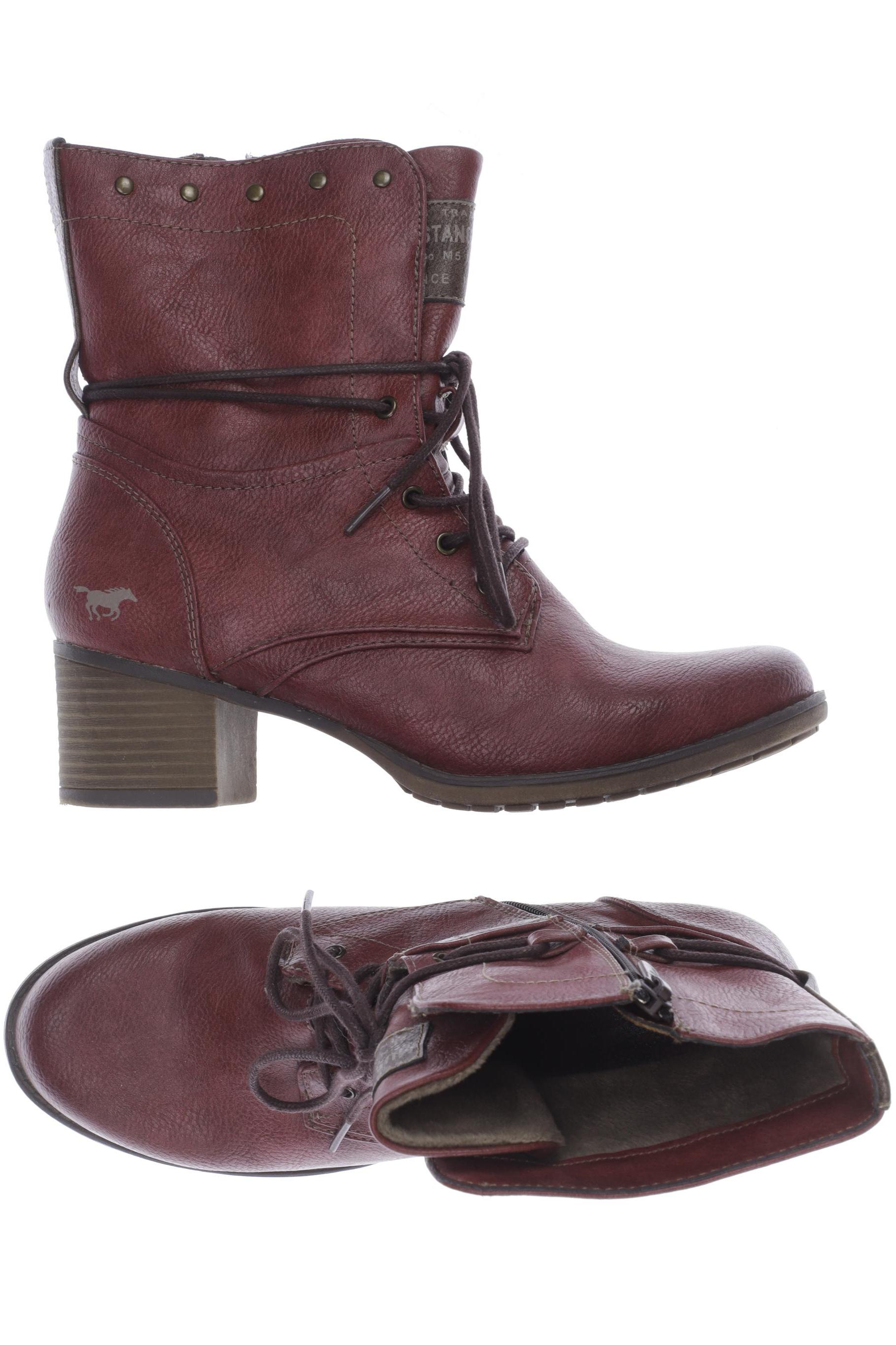 

Mustang Damen Stiefelette, rot, Gr. 39