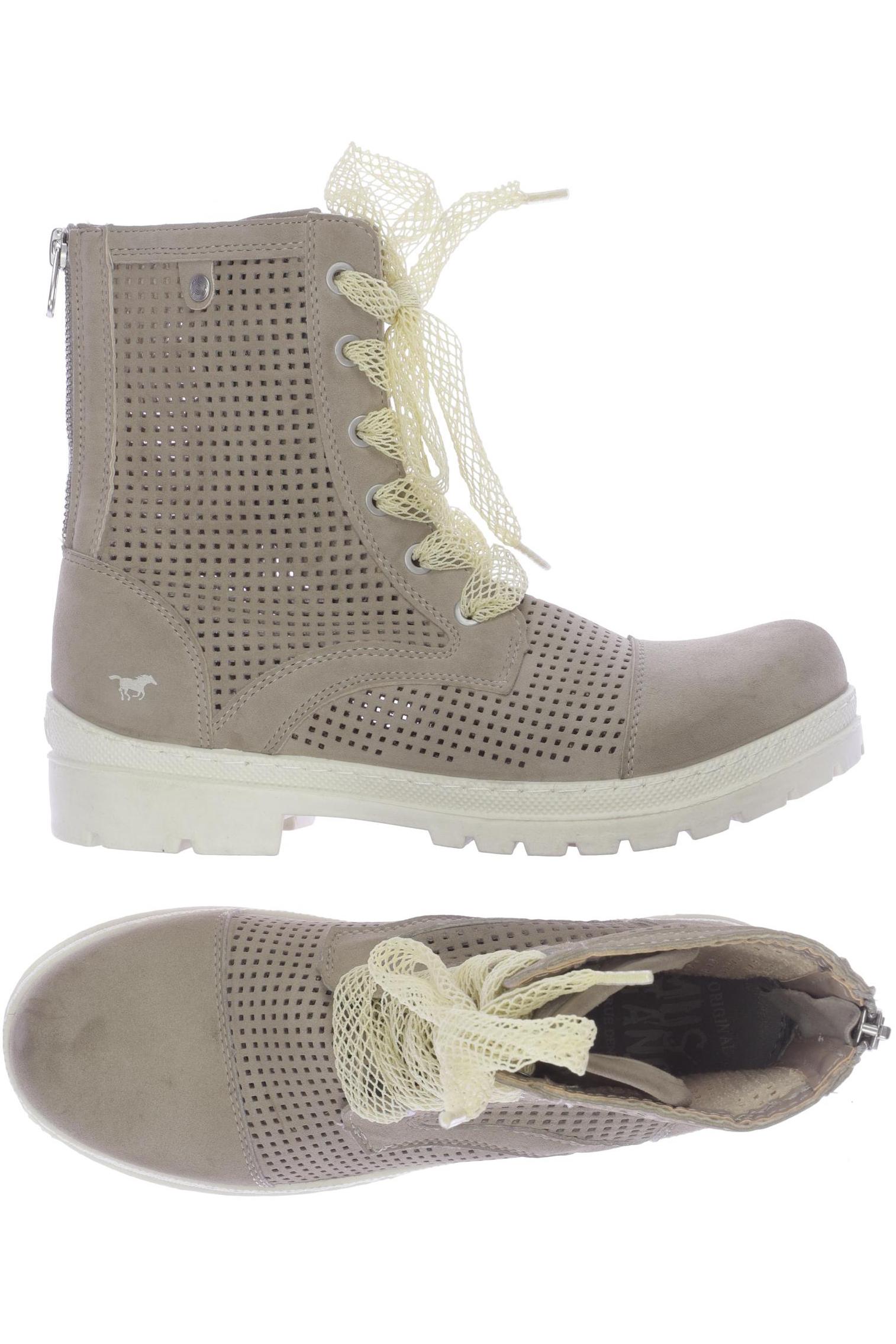 

Mustang Damen Stiefelette, beige, Gr. 38