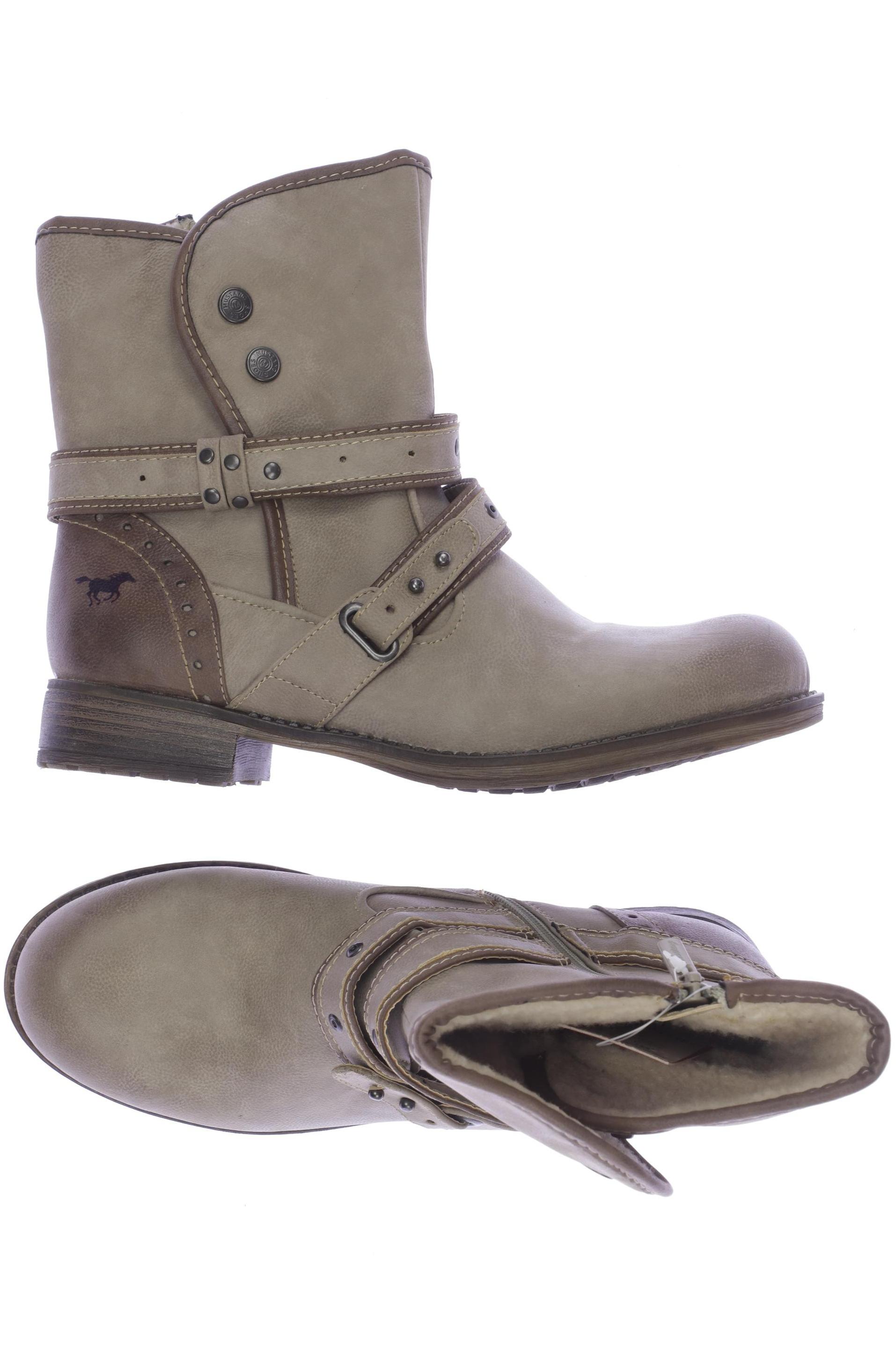 

Mustang Damen Stiefelette, beige, Gr. 40