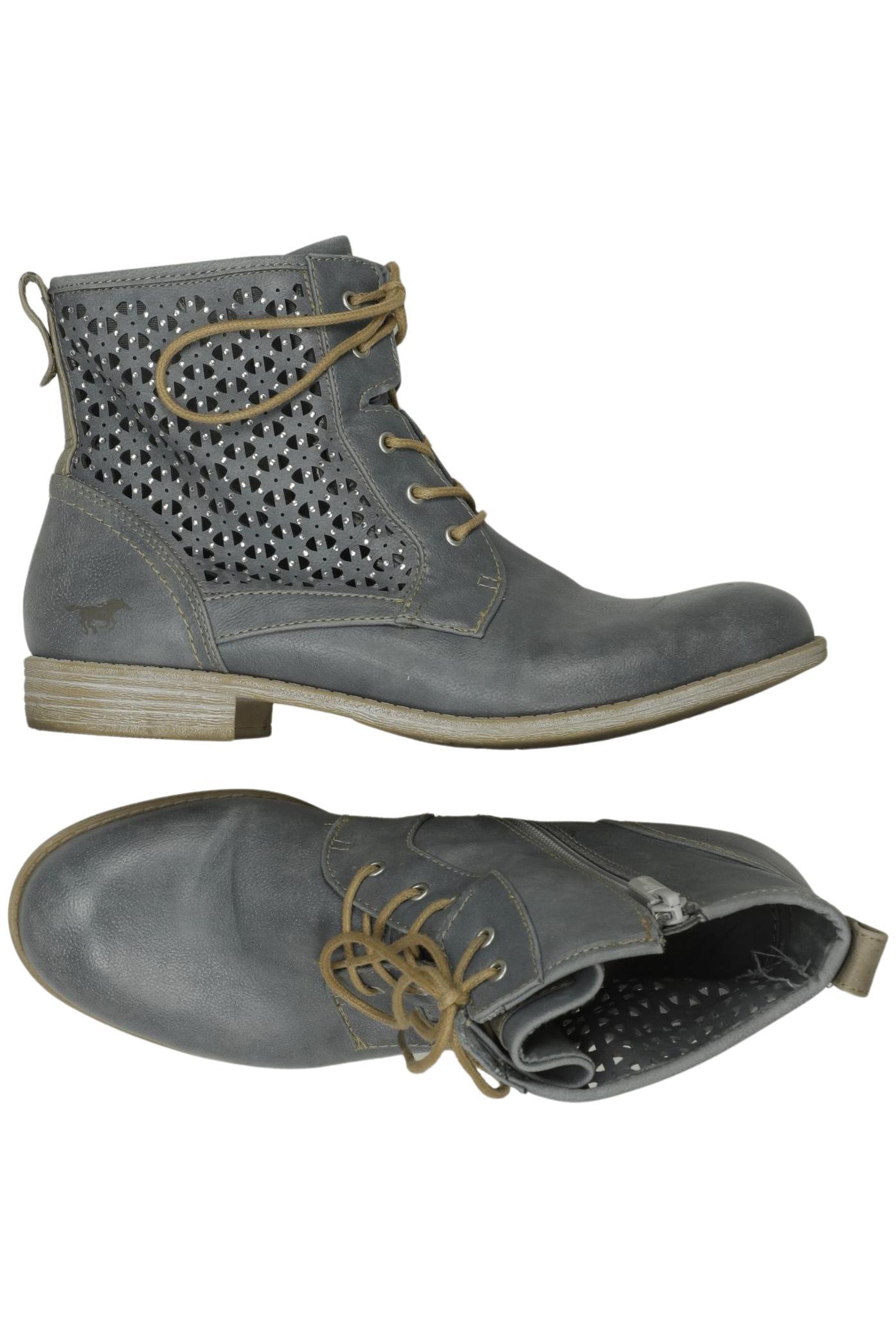 

Mustang Damen Stiefelette, grau, Gr. 40