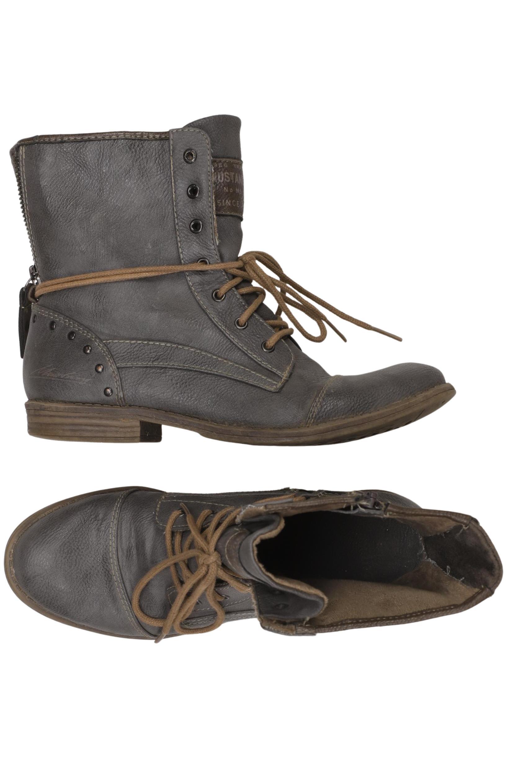 

Mustang Damen Stiefelette, grau, Gr. 36