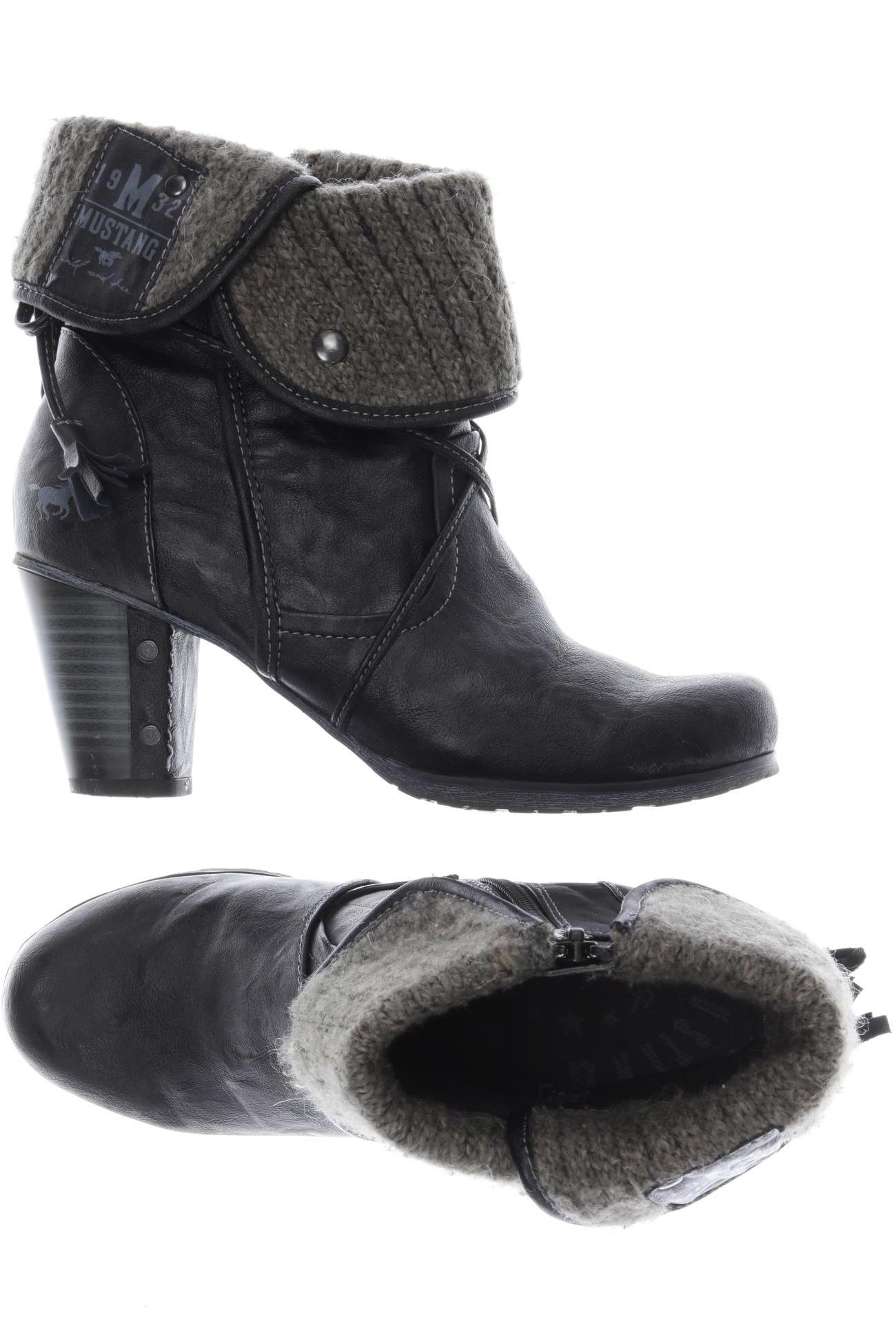 

Mustang Damen Stiefelette, schwarz, Gr. 36