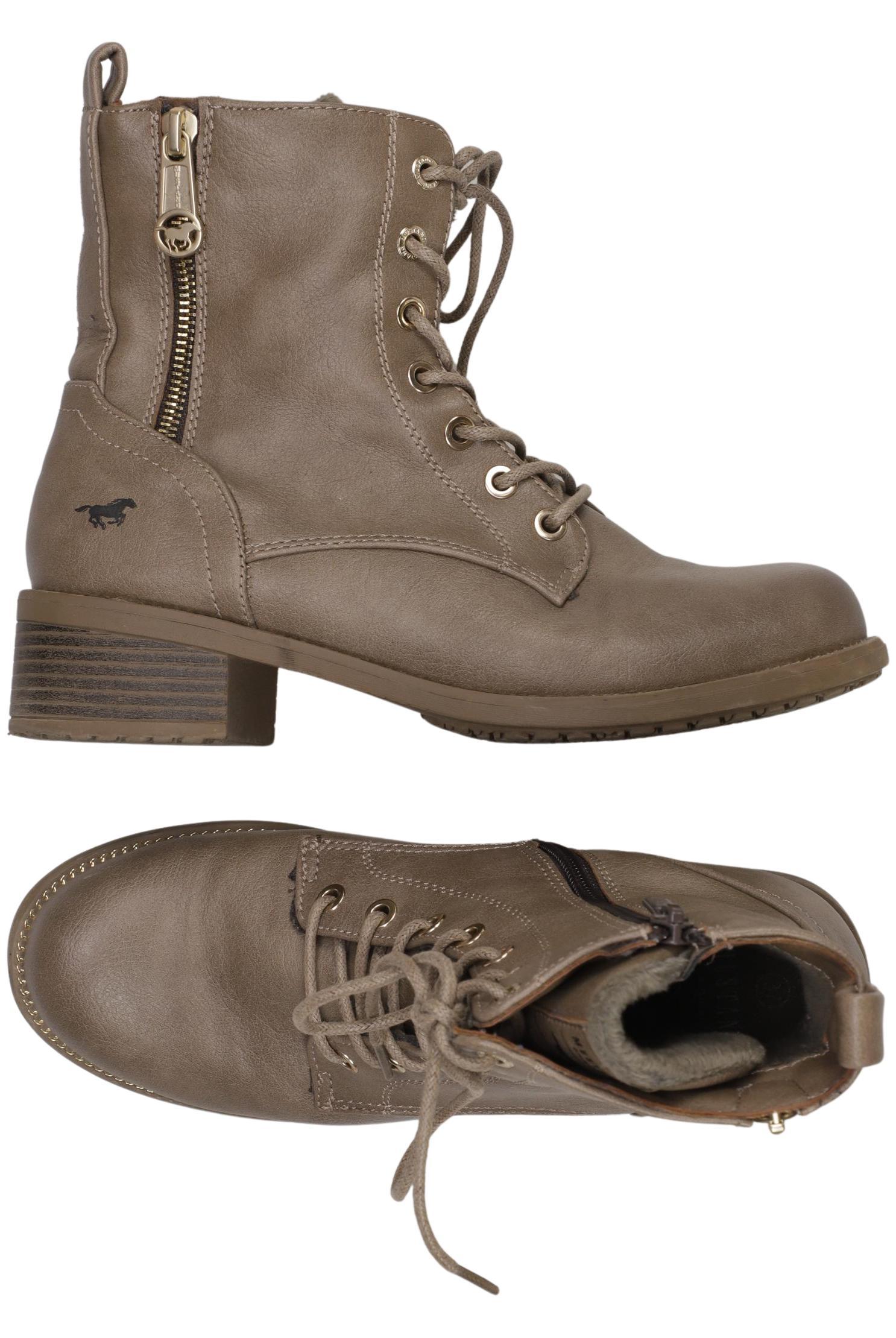 

Mustang Damen Stiefelette, beige, Gr. 37