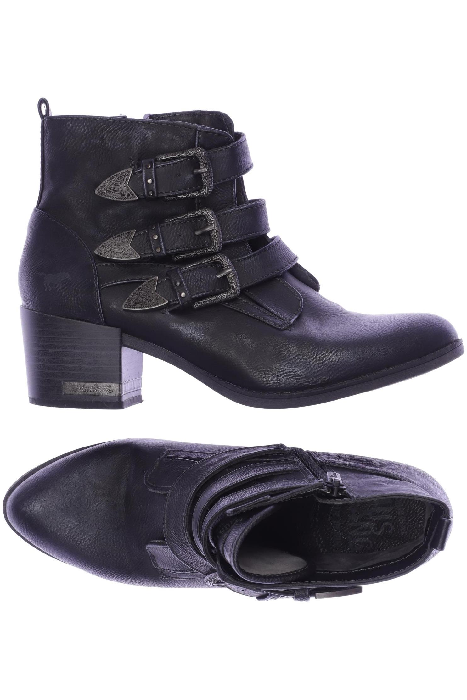 

Mustang Damen Stiefelette, schwarz, Gr. 40