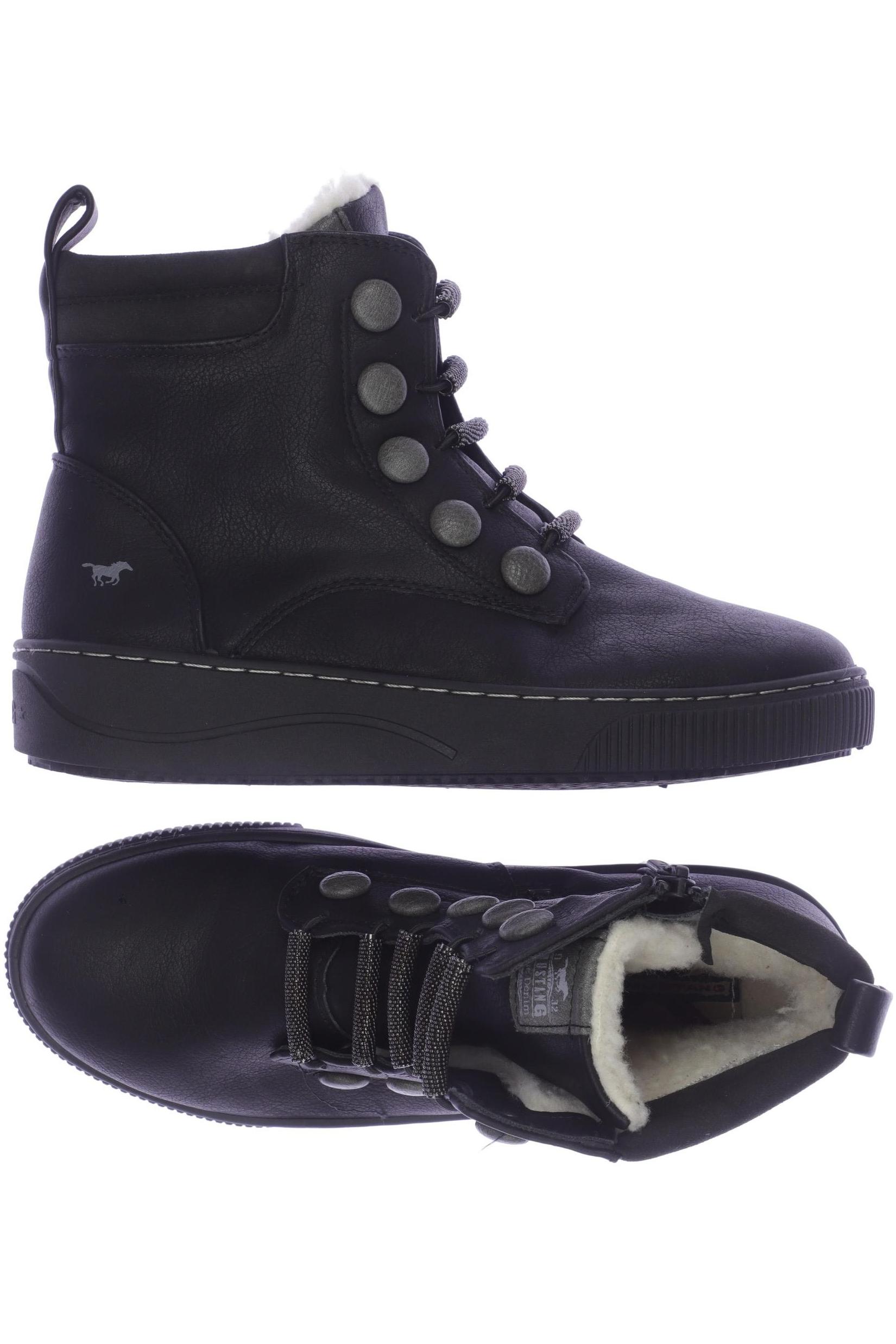 

Mustang Damen Stiefelette, schwarz, Gr. 38