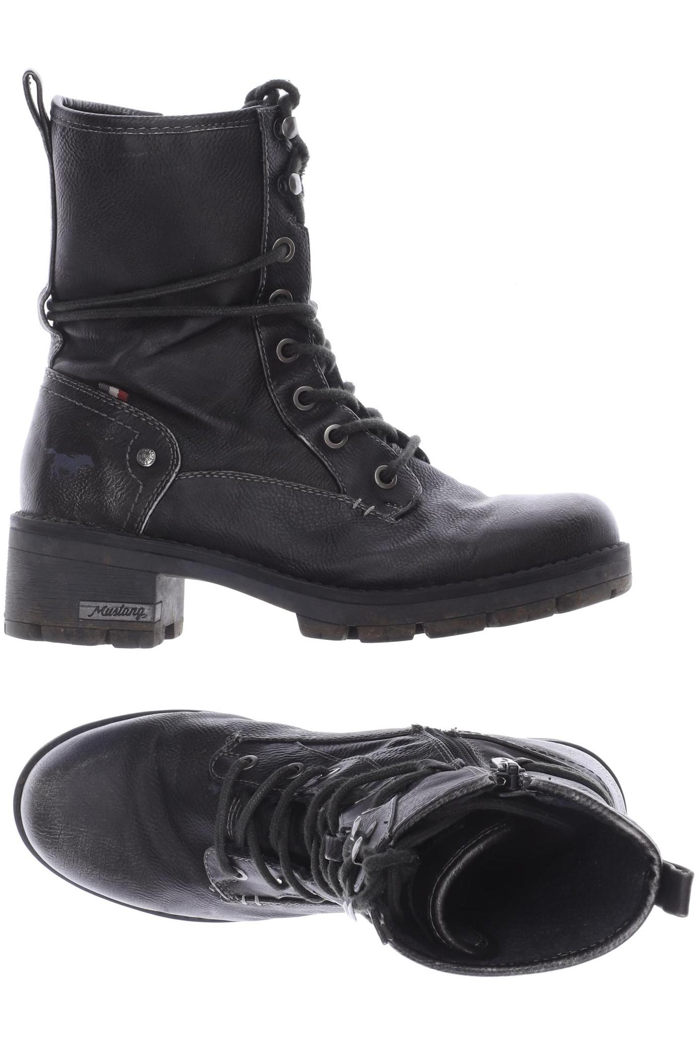 

MUSTANG Damen Stiefelette, schwarz