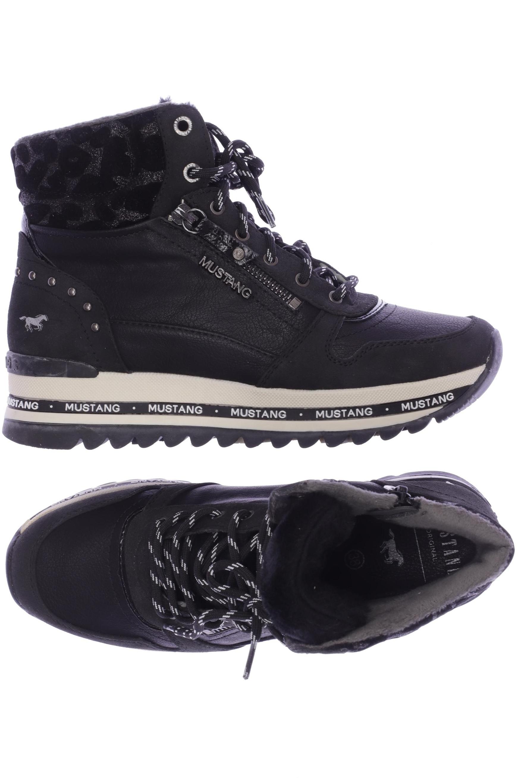 

Mustang Damen Stiefelette, schwarz, Gr. 38