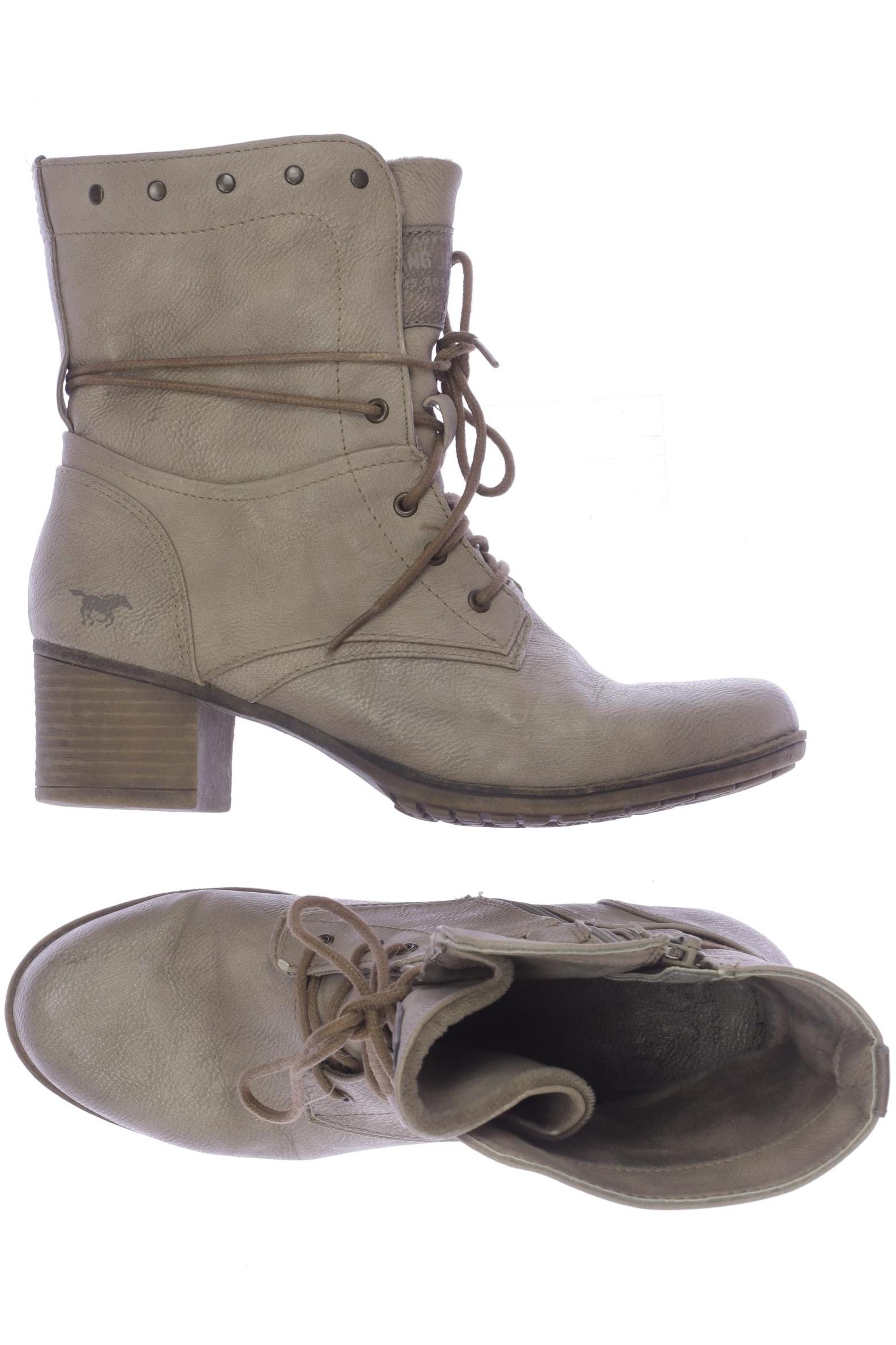 

Mustang Damen Stiefelette, beige, Gr. 39