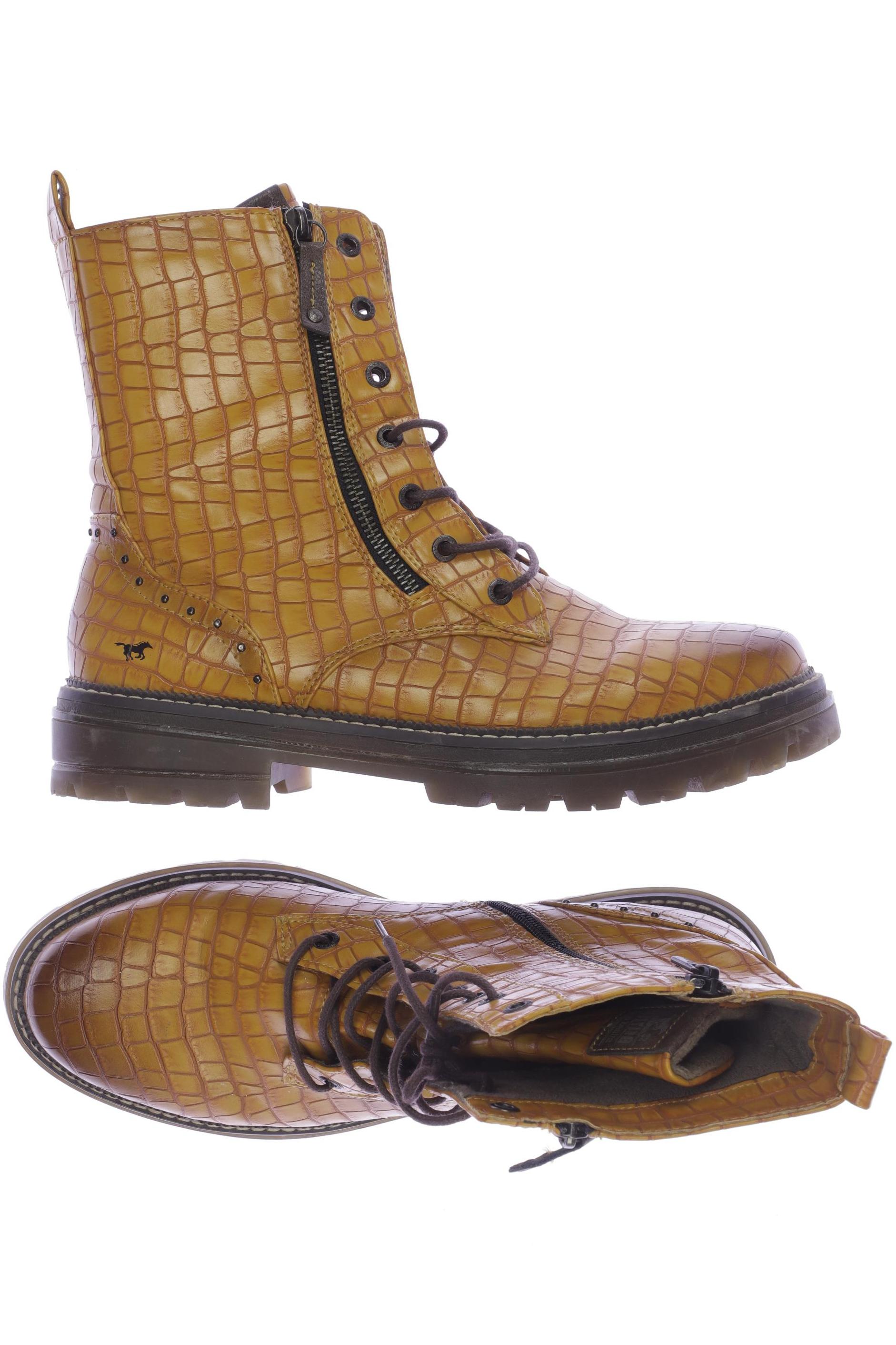 

Mustang Damen Stiefelette, orange, Gr. 41