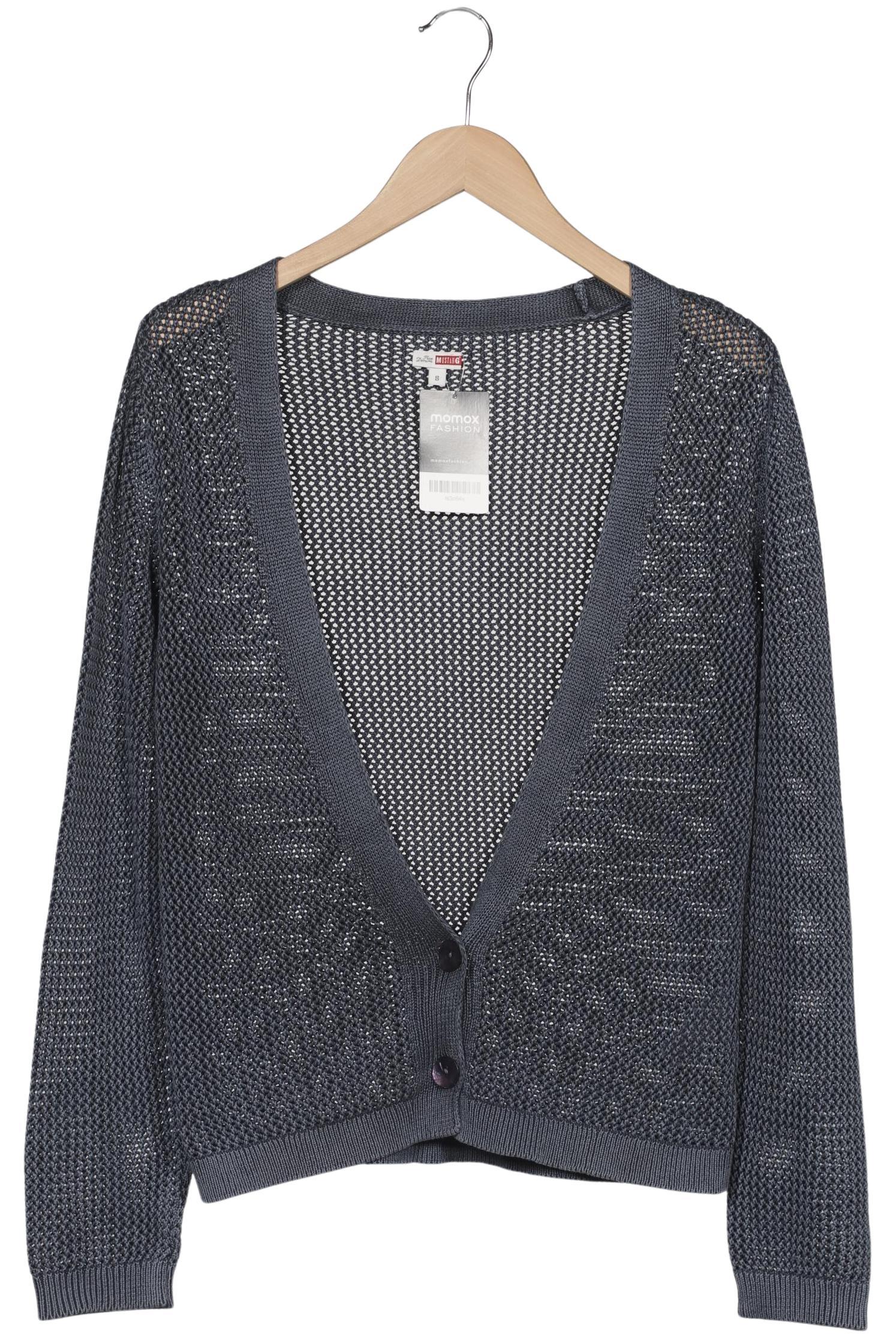

Mustang Damen Strickjacke, marineblau, Gr. 36