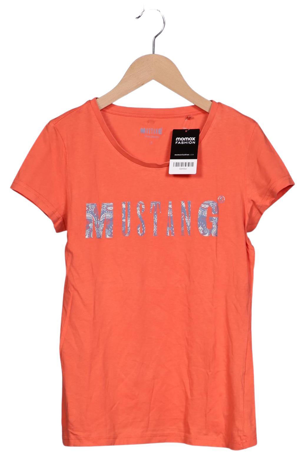

Mustang Damen T-Shirt, orange, Gr. 36