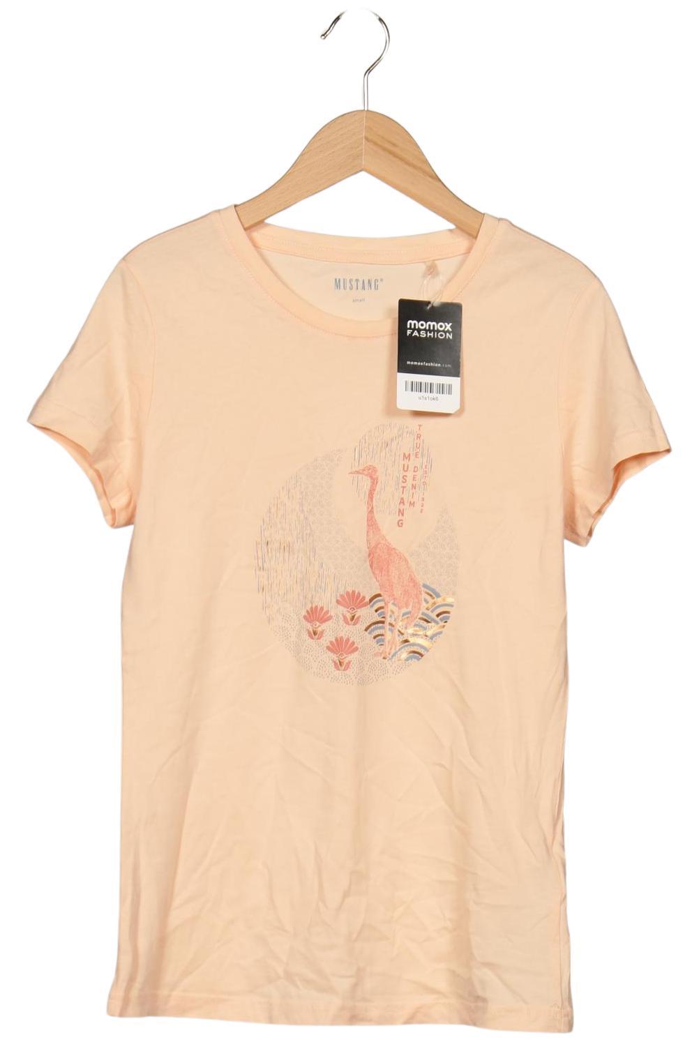 

Mustang Damen T-Shirt, beige, Gr. 36