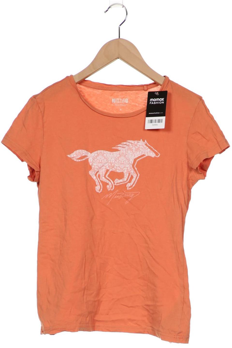 

Mustang Damen T-Shirt, orange, Gr. 38