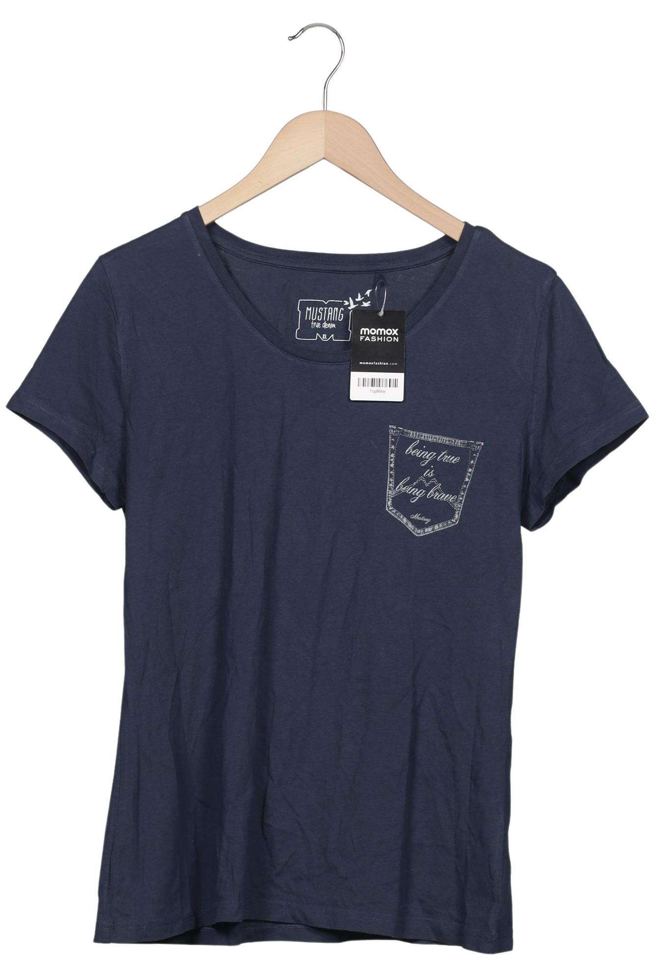 

Mustang Damen T-Shirt, marineblau, Gr. 44