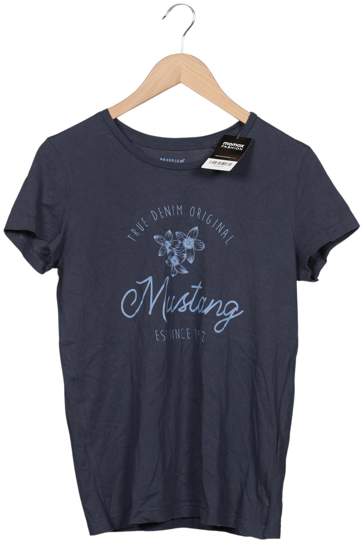 

Mustang Damen T-Shirt, marineblau, Gr. 38