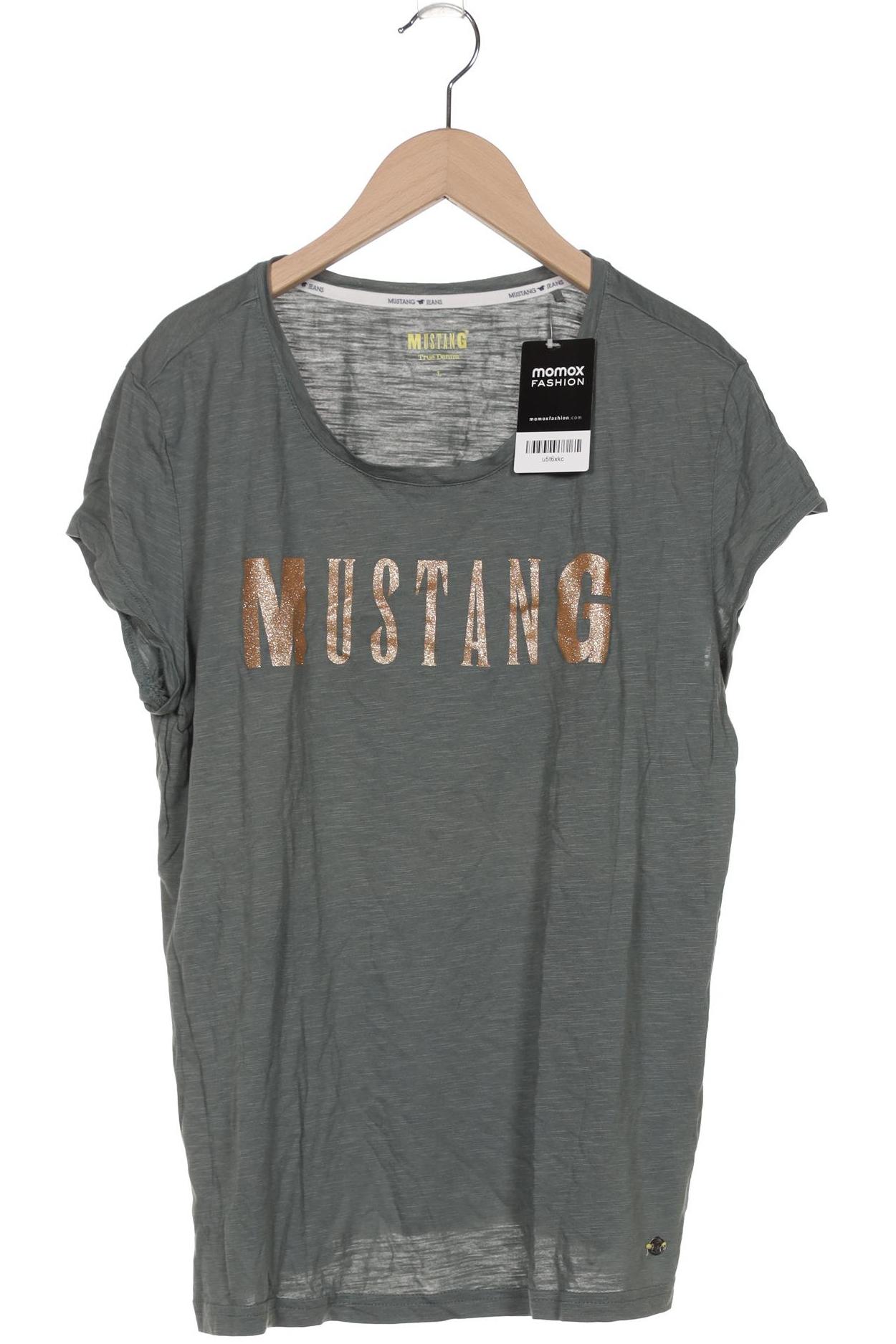 

Mustang Damen T-Shirt, türkis, Gr. 42