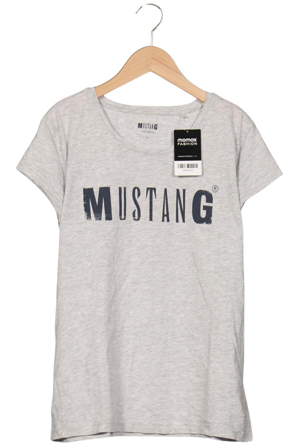 

Mustang Damen T-Shirt, grau, Gr. 38