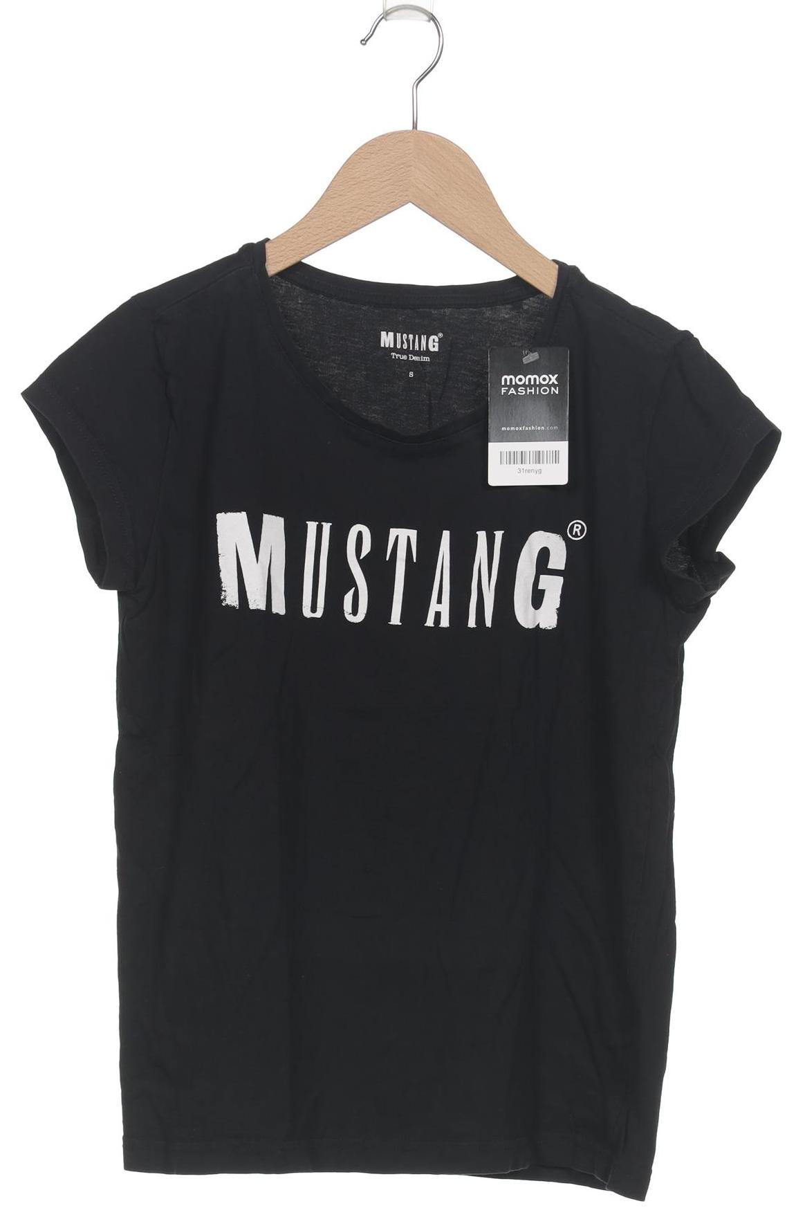 

Mustang Damen T-Shirt, schwarz, Gr. 36