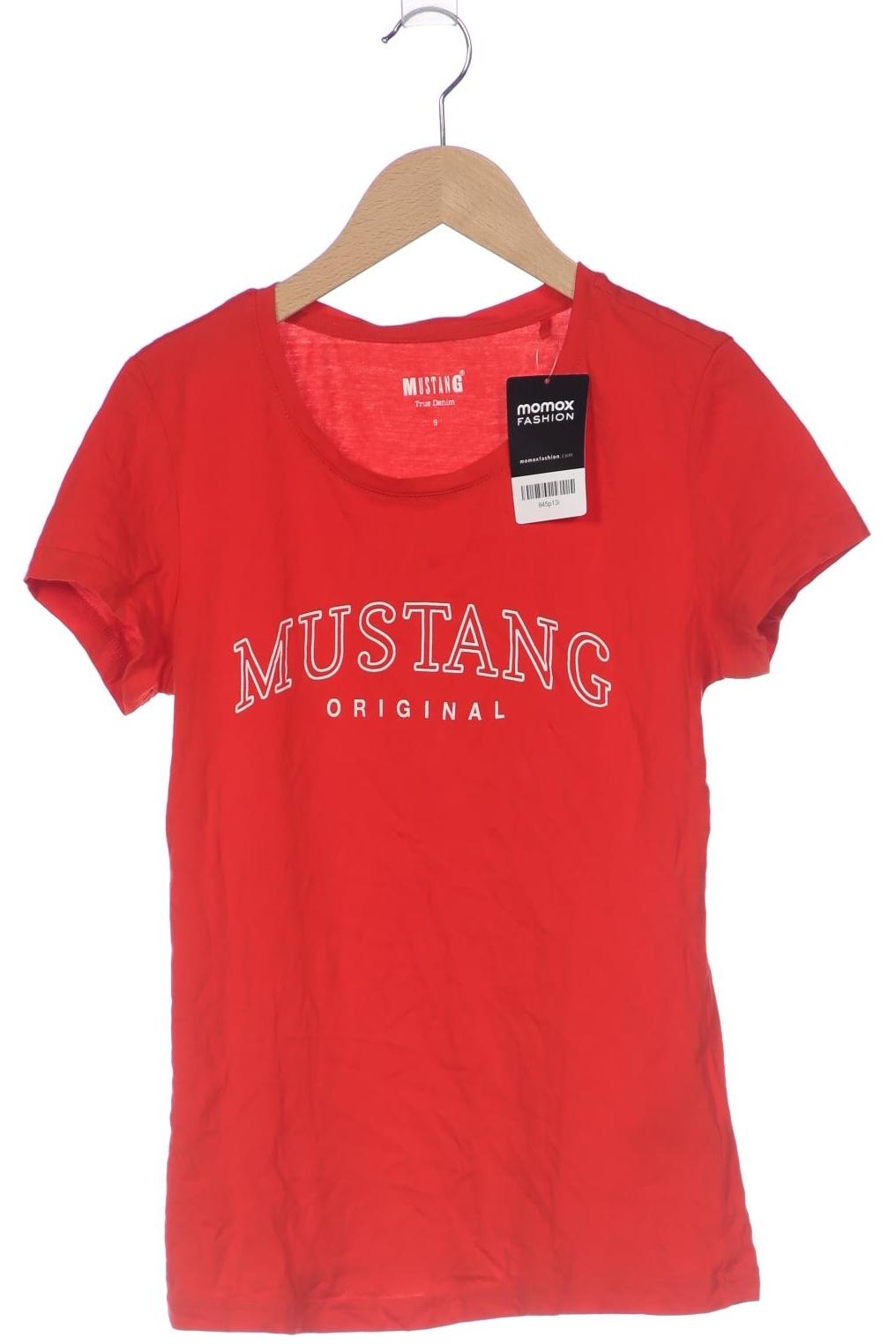 

Mustang Damen T-Shirt, rot, Gr. 36