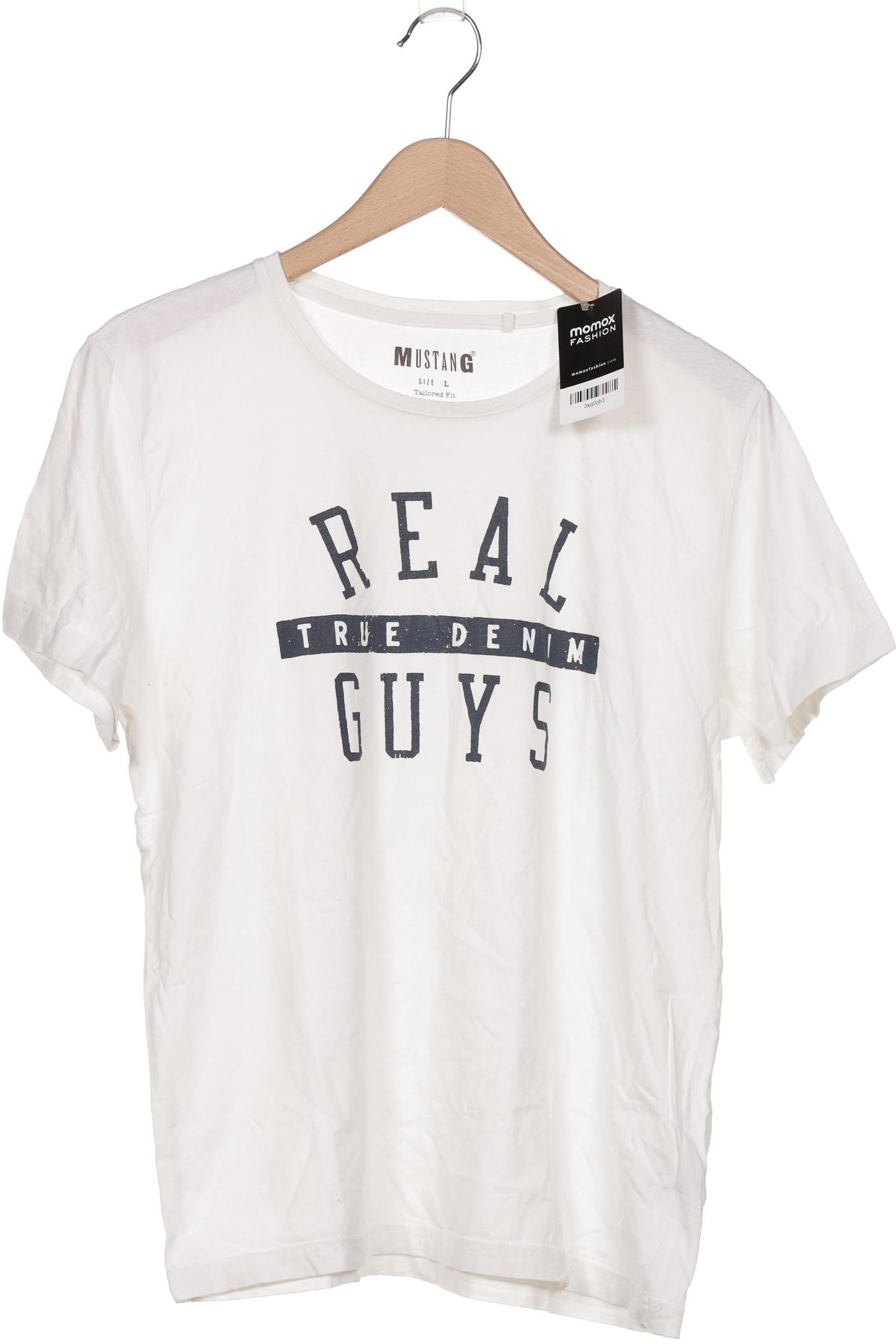 

Mustang Damen T-Shirt, weiß, Gr. 42