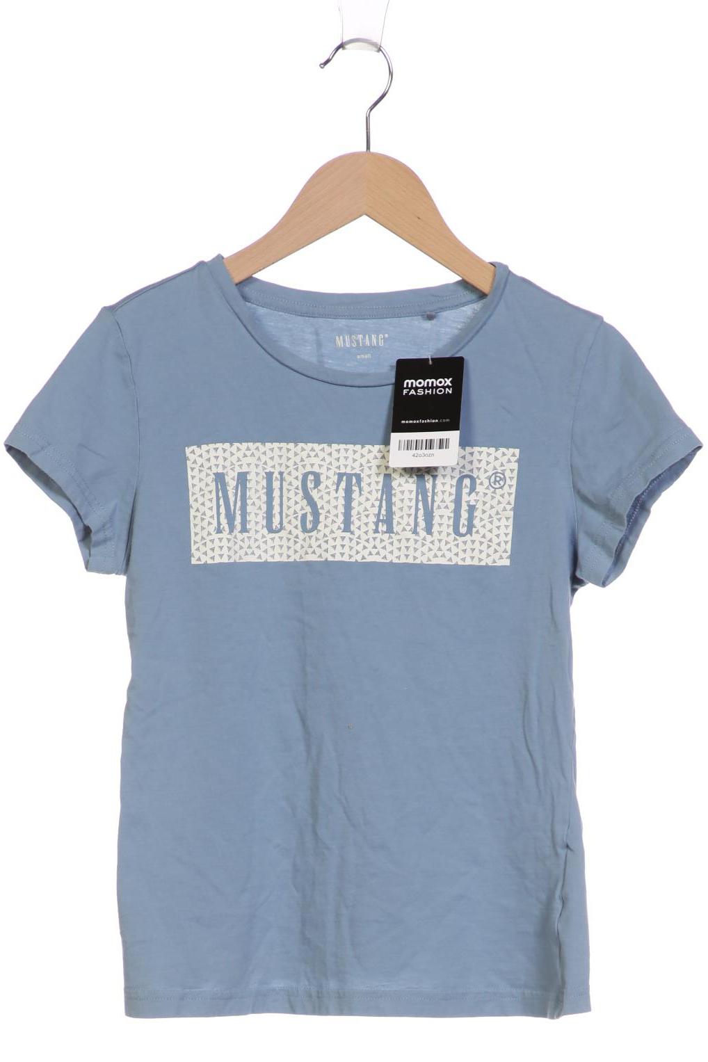 

Mustang Damen T-Shirt, blau, Gr. 36