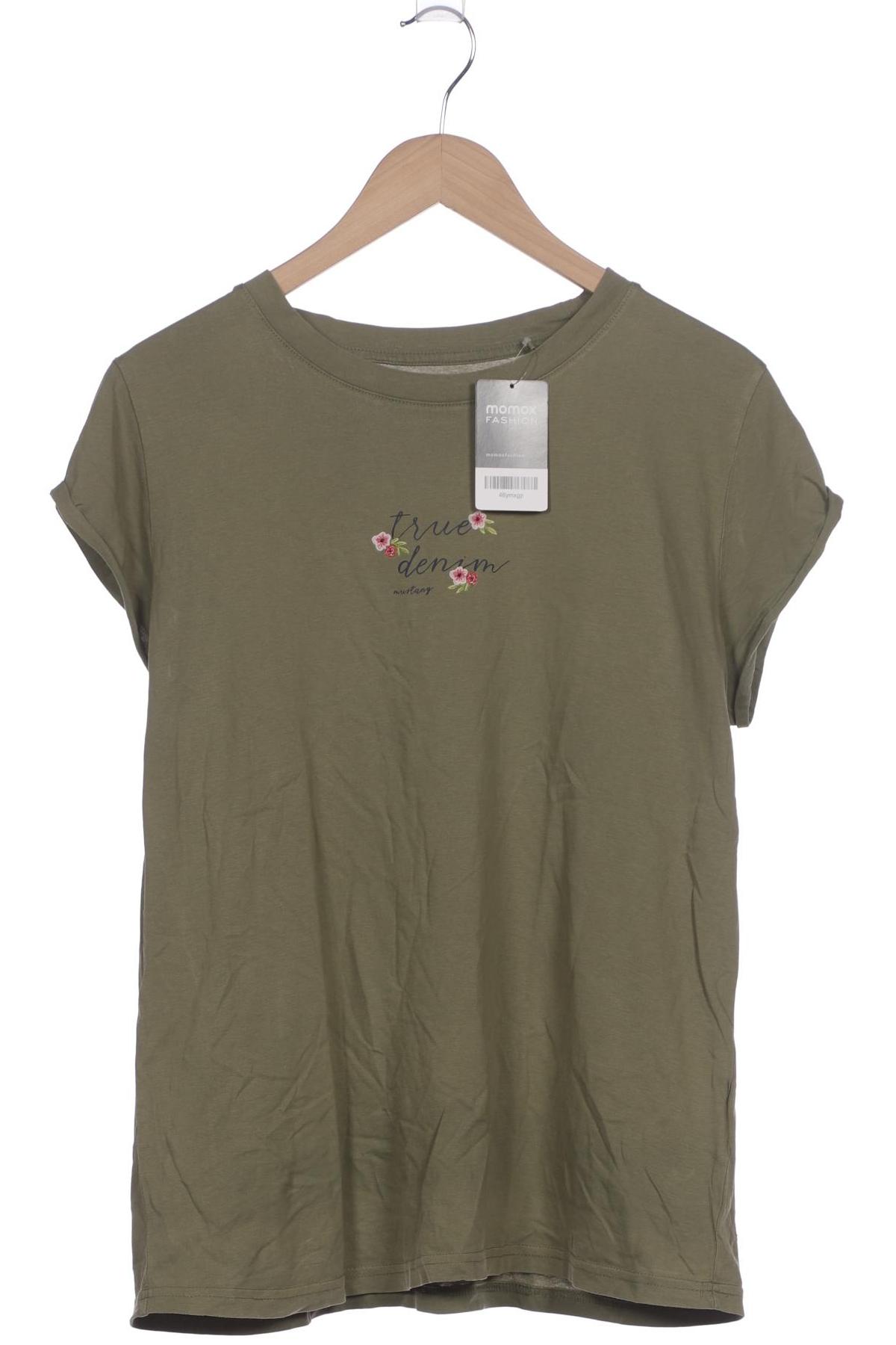 

Mustang Damen T-Shirt, grün, Gr. 42