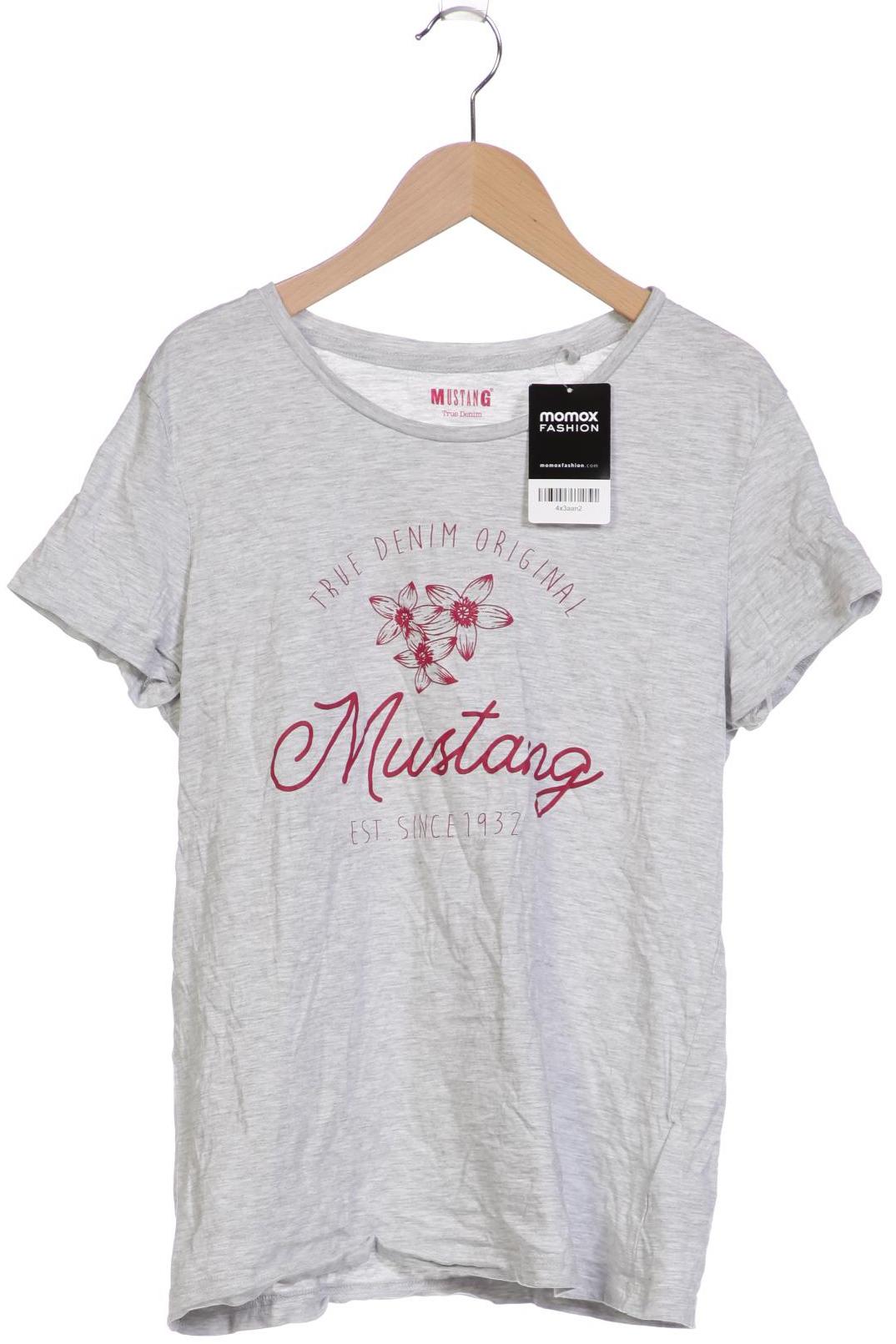 

Mustang Damen T-Shirt, grau, Gr. 38