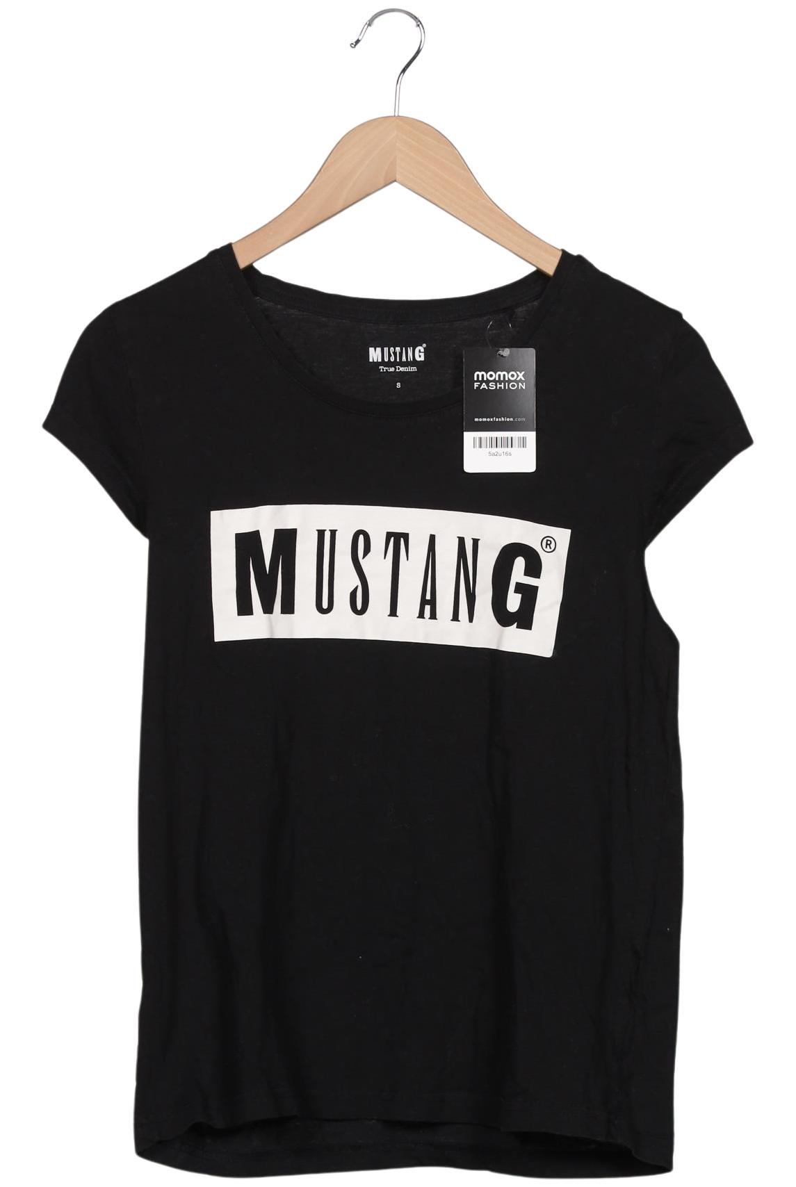 

Mustang Damen T-Shirt, schwarz, Gr. 36