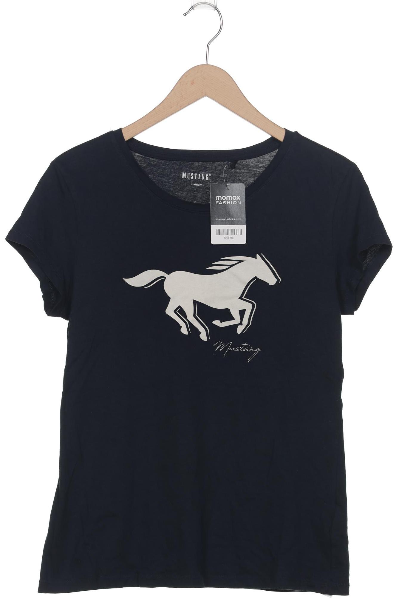 

Mustang Damen T-Shirt, marineblau, Gr. 38