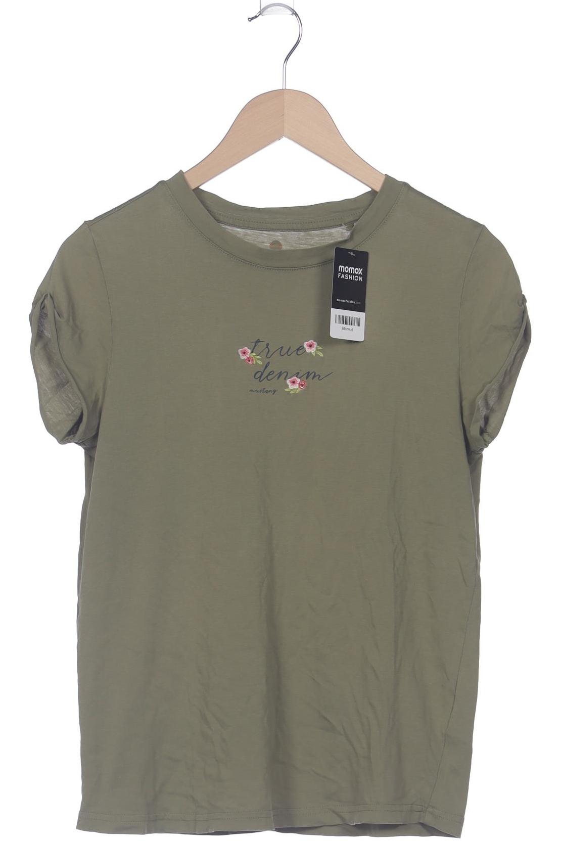 

Mustang Damen T-Shirt, grün, Gr. 34