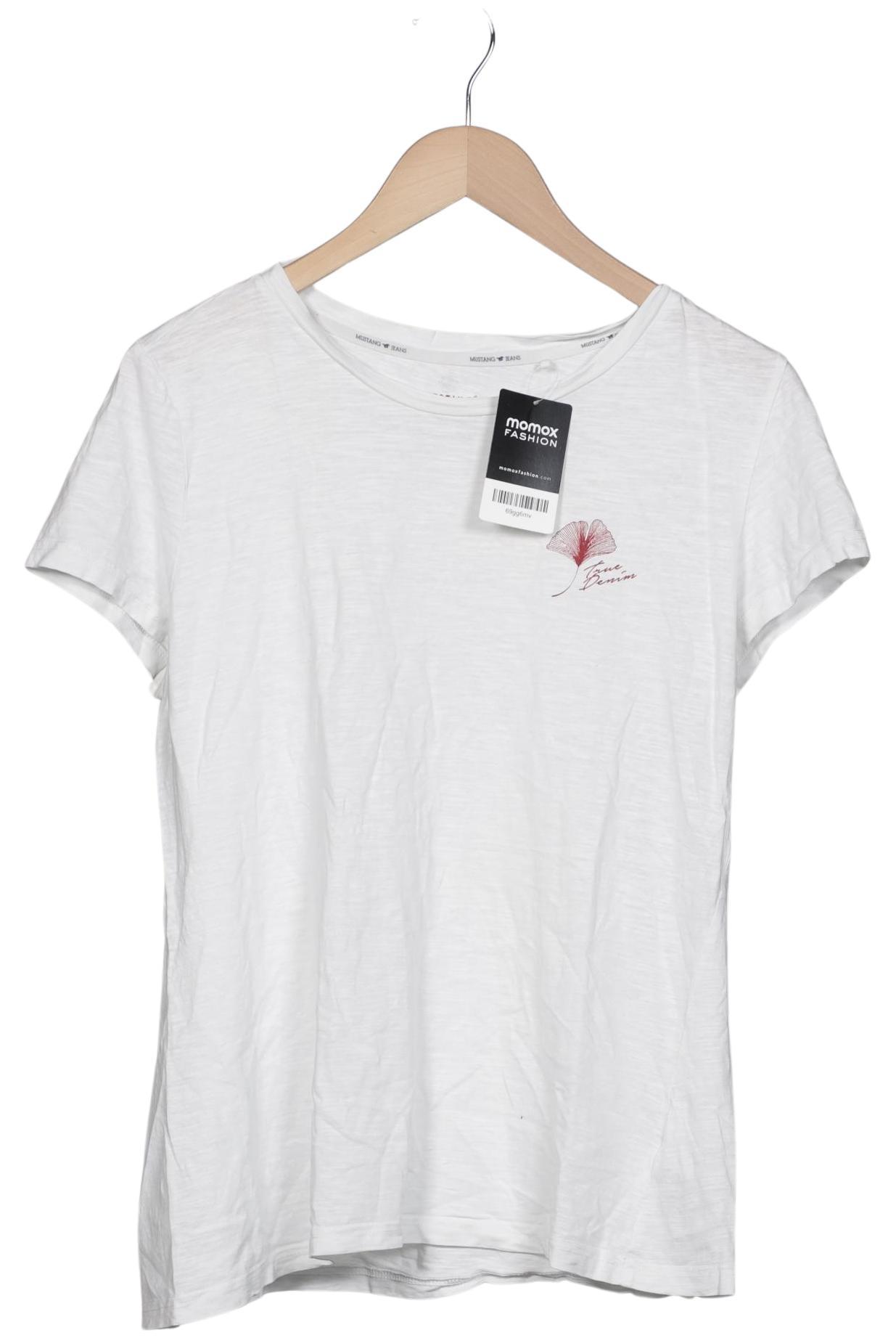 

Mustang Damen T-Shirt, weiß, Gr. 44