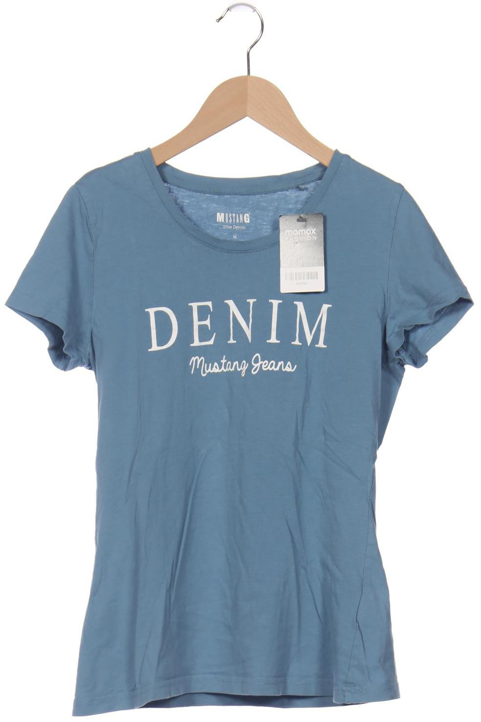 

Mustang Damen T-Shirt, blau, Gr. 38