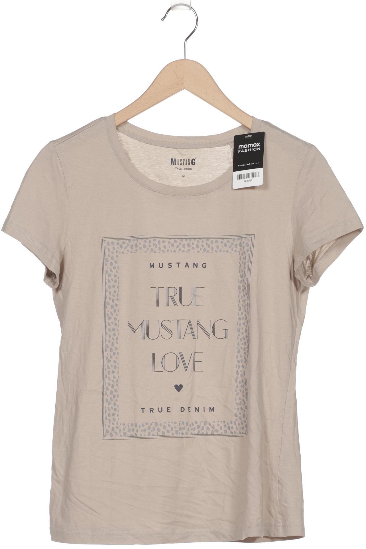 

Mustang Damen T-Shirt, beige, Gr. 38