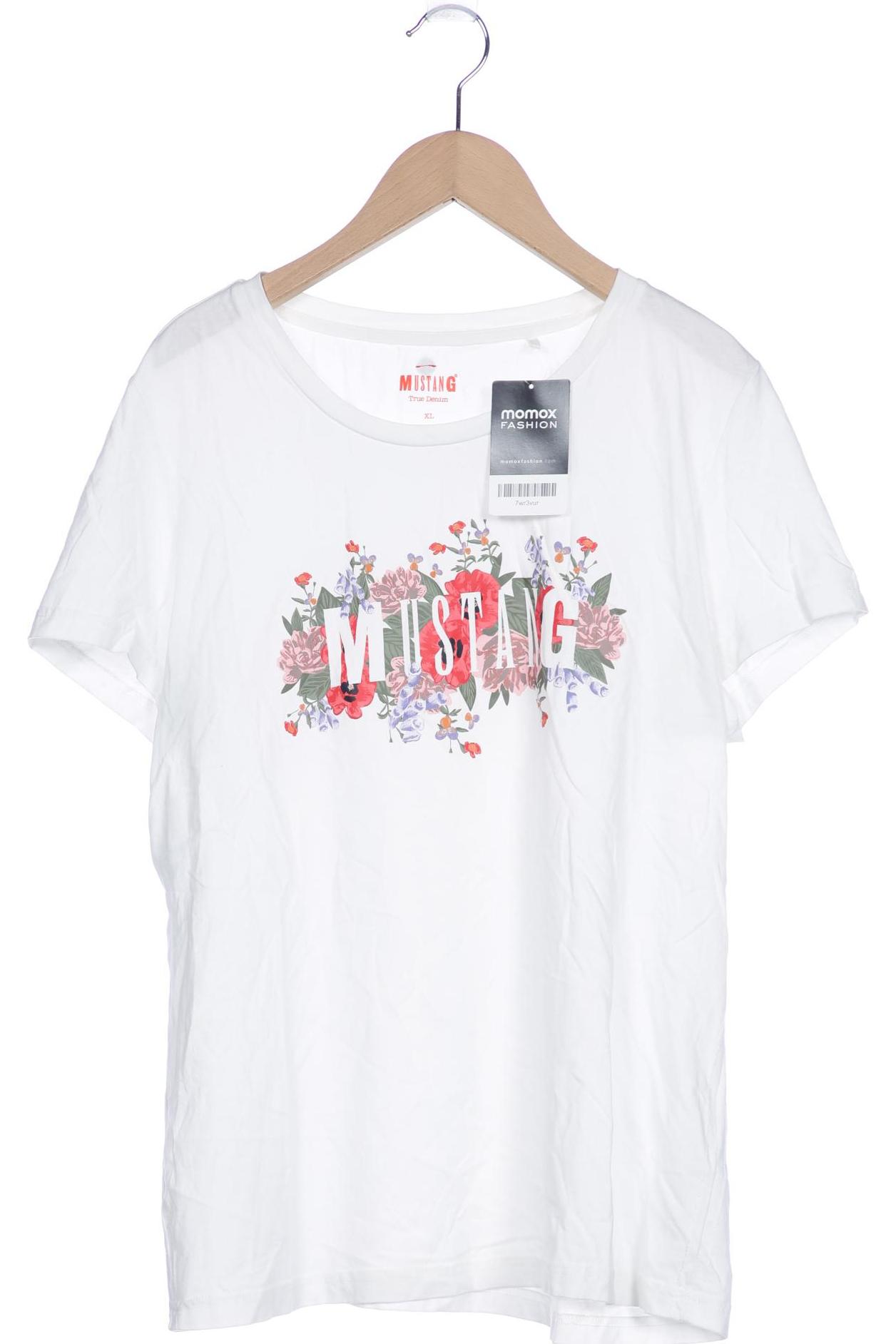 

MUSTANG Damen T-Shirt, weiß