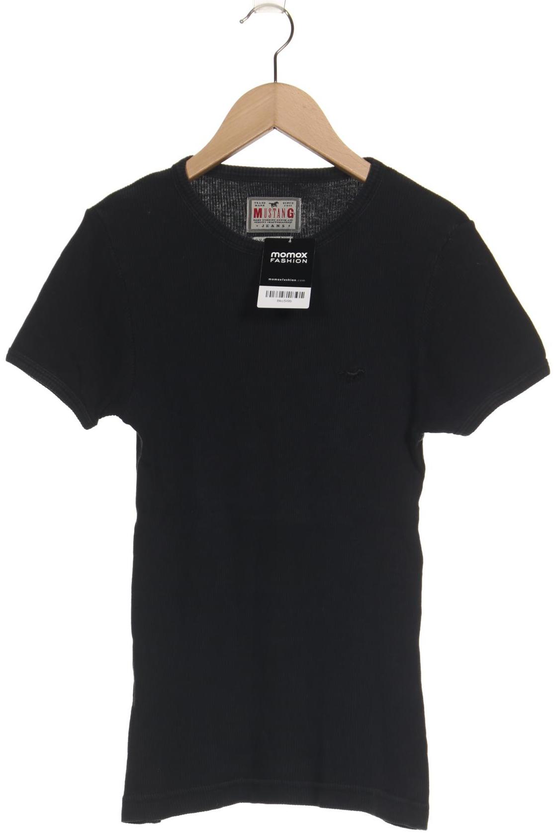 

Mustang Damen T-Shirt, schwarz, Gr. 36