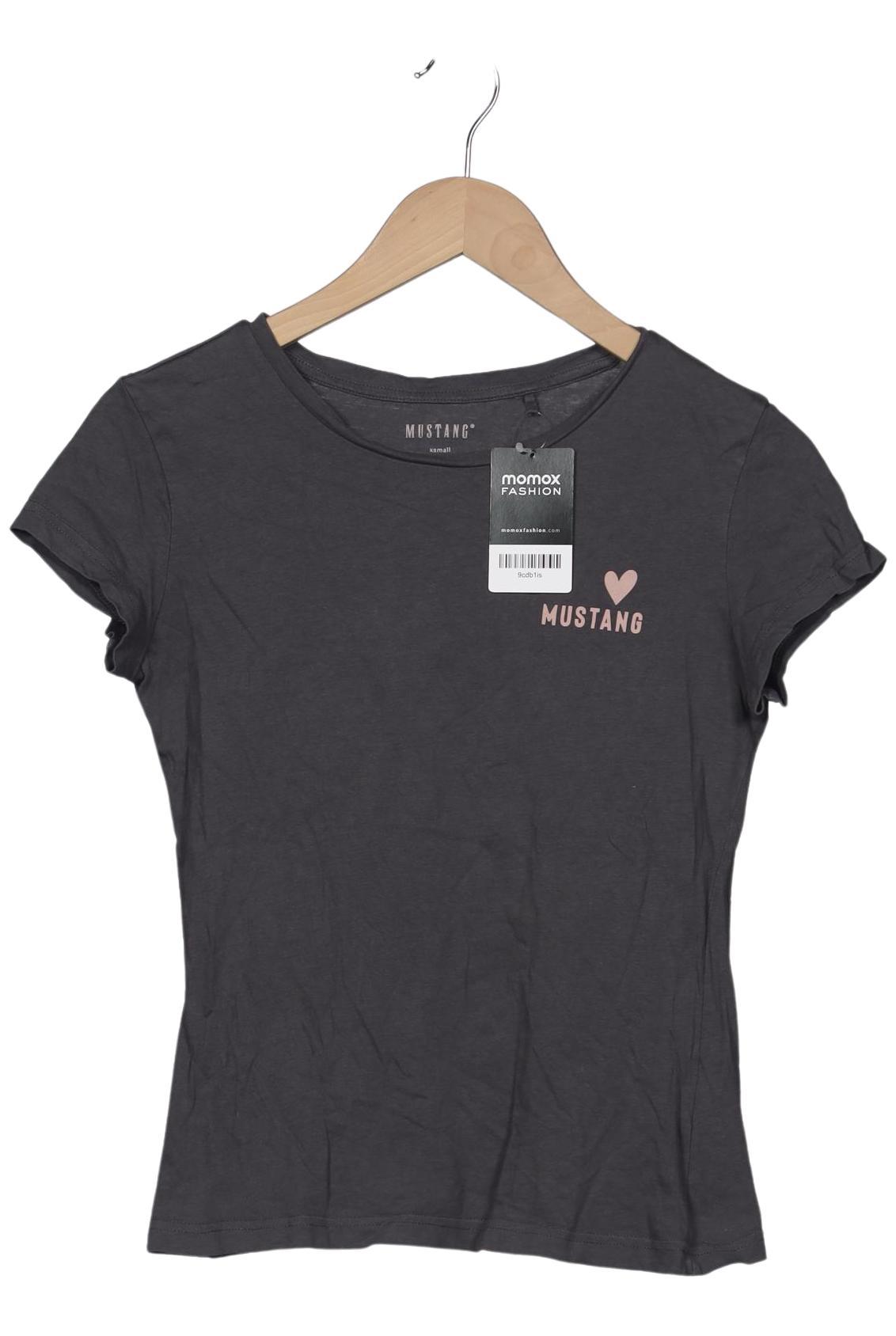 

Mustang Damen T-Shirt, grau, Gr. 34