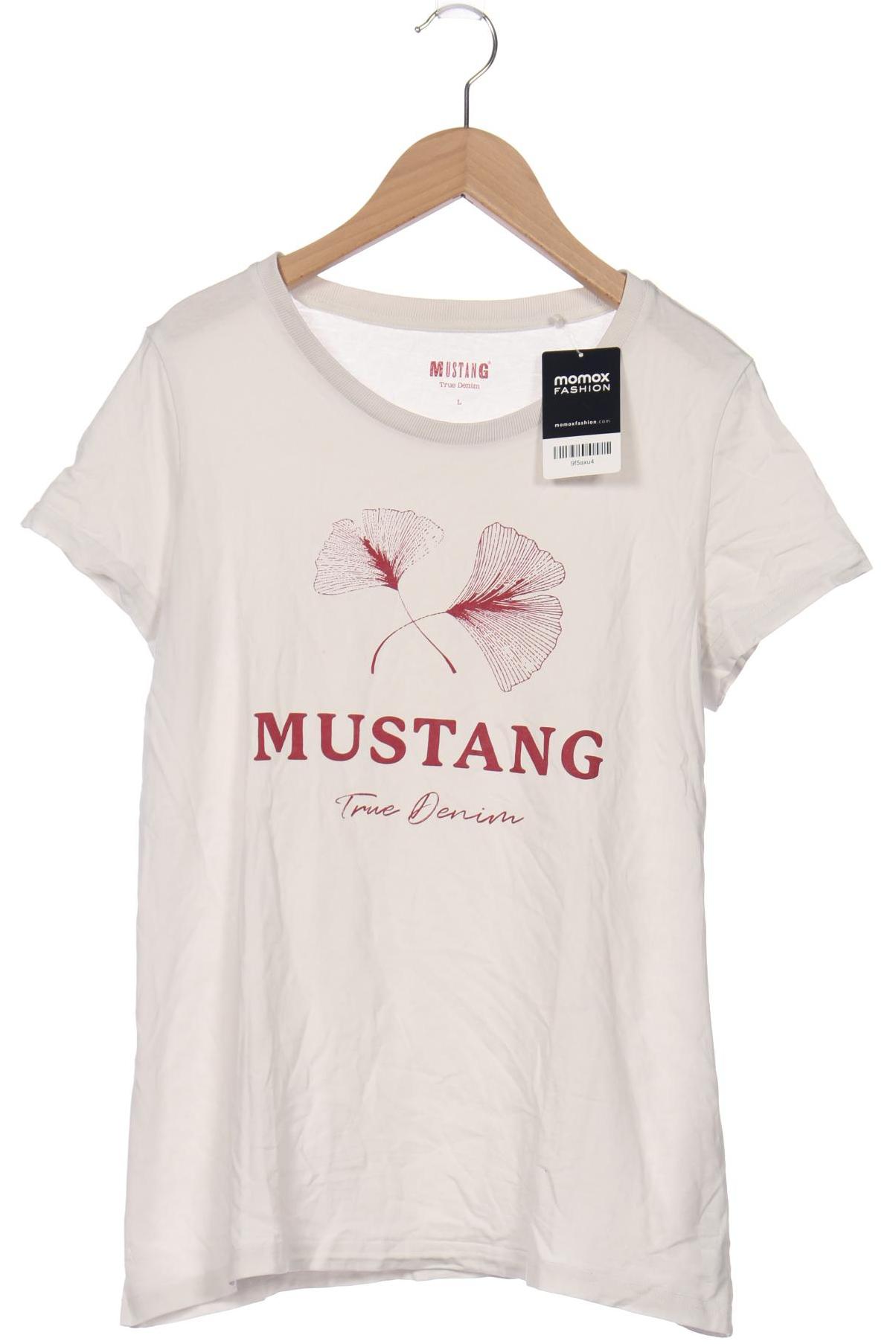 

MUSTANG Damen T-Shirt, weiß