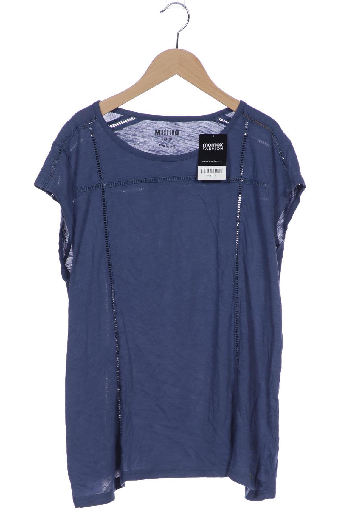 

Mustang Damen T-Shirt, blau, Gr. 44