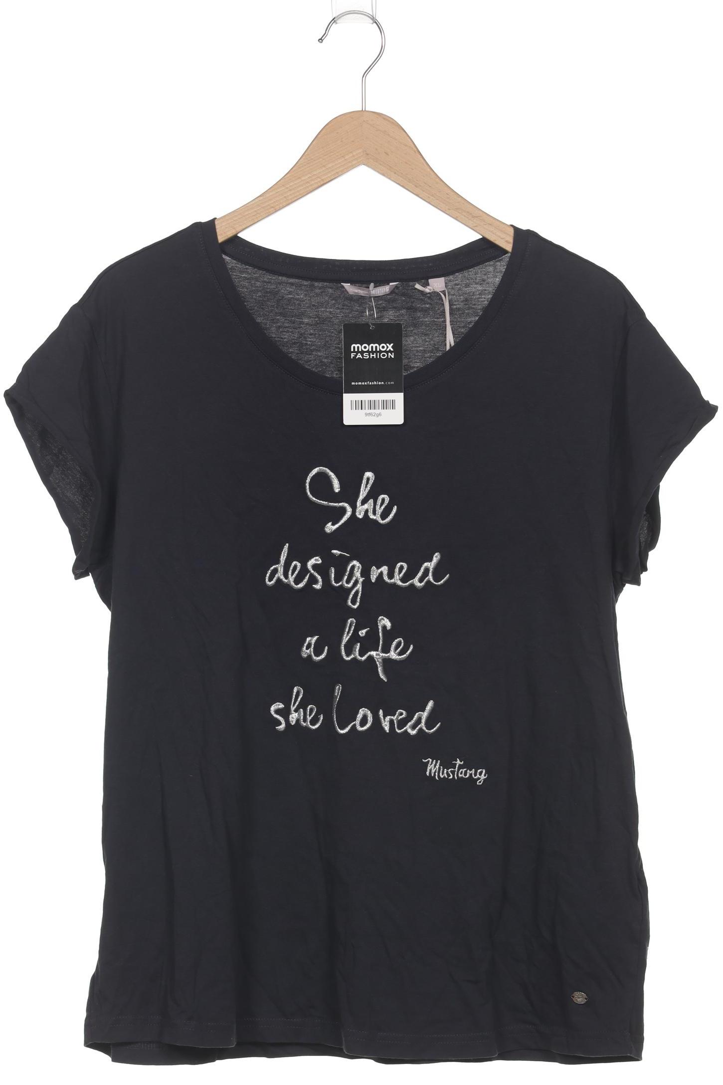 

Mustang Damen T-Shirt, marineblau, Gr. 44