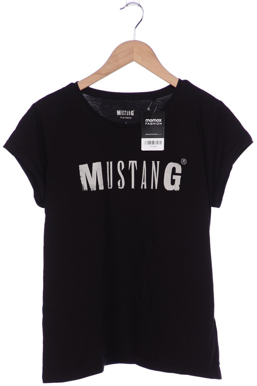 

Mustang Damen T-Shirt, schwarz, Gr. 42