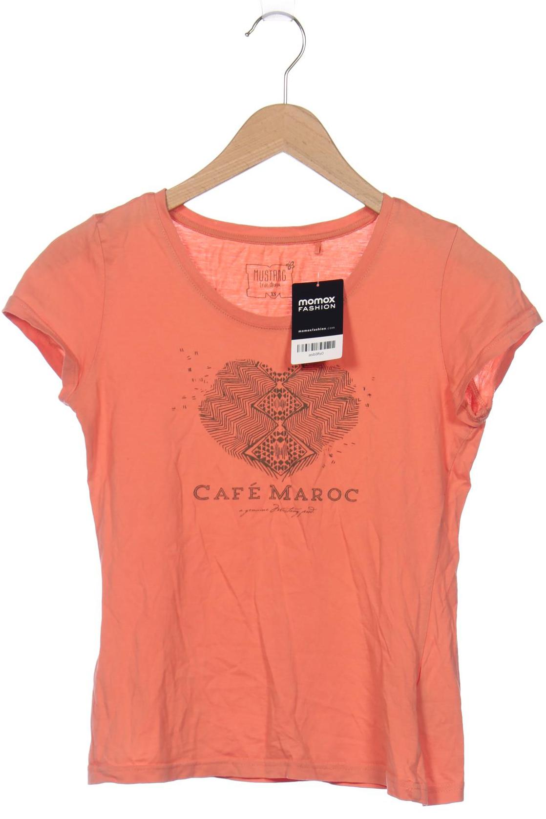 

Mustang Damen T-Shirt, orange, Gr. 34