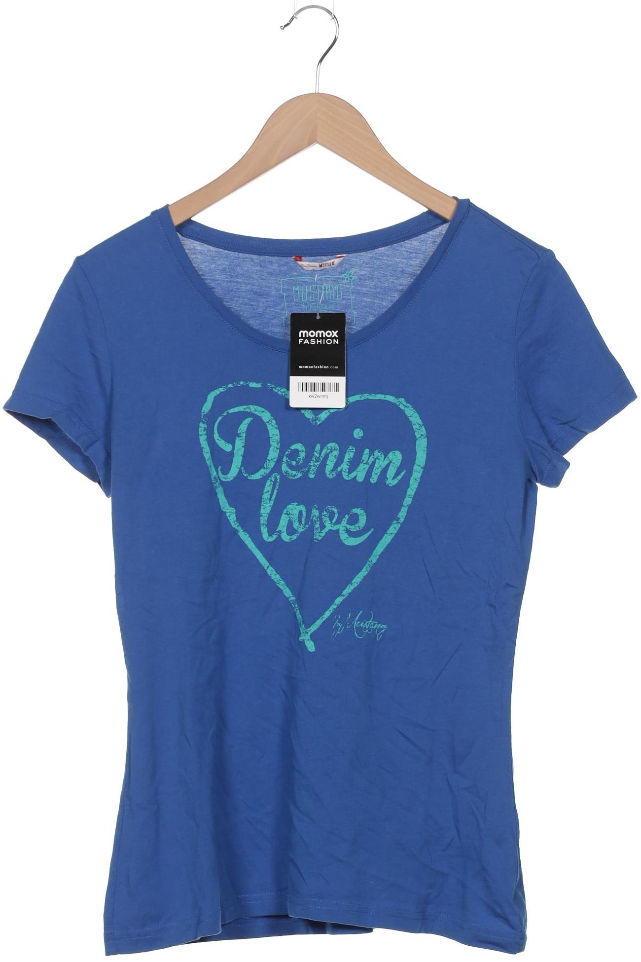 

Mustang Damen T-Shirt, marineblau, Gr. 38