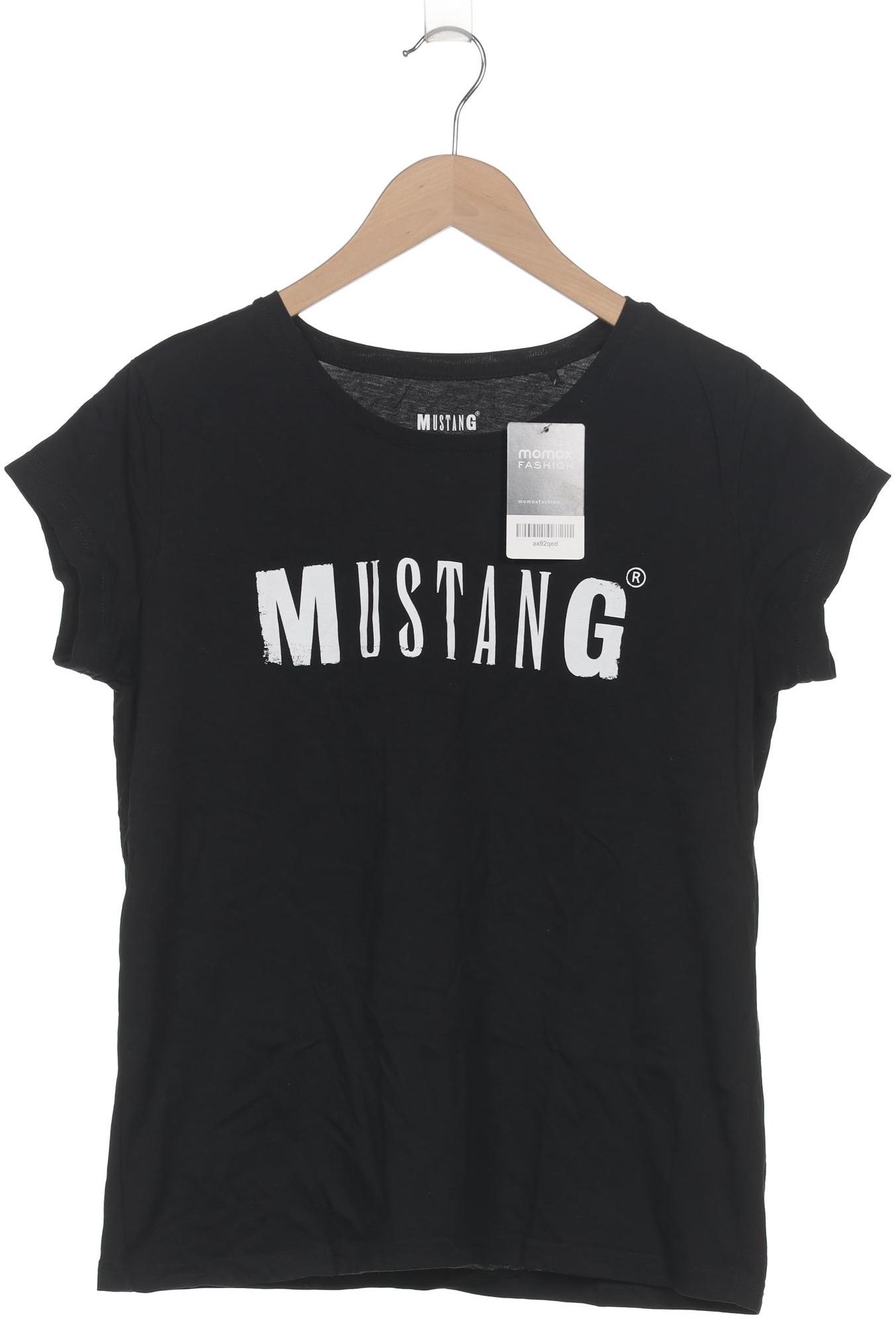 

Mustang Damen T-Shirt, schwarz, Gr. 38