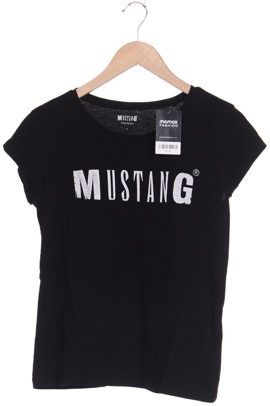

Mustang Damen T-Shirt, schwarz, Gr. 36