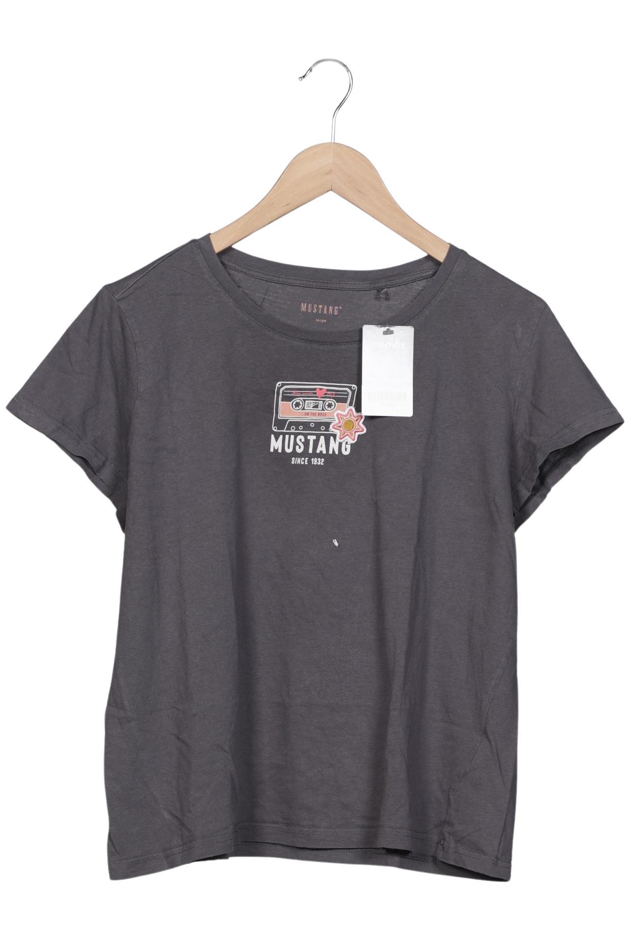 

Mustang Damen T-Shirt, grau, Gr. 42