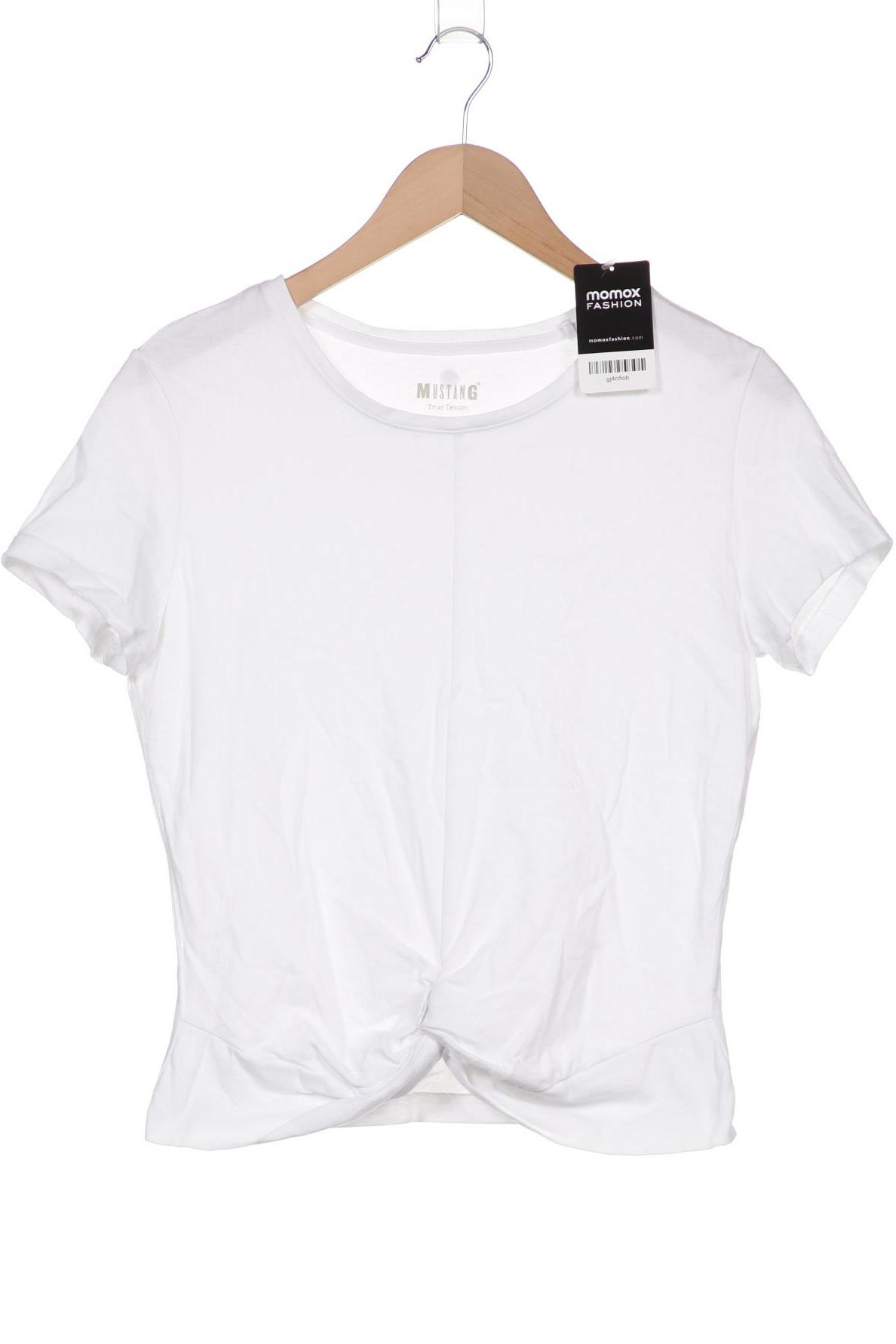 

Mustang Damen T-Shirt, weiß, Gr. 36