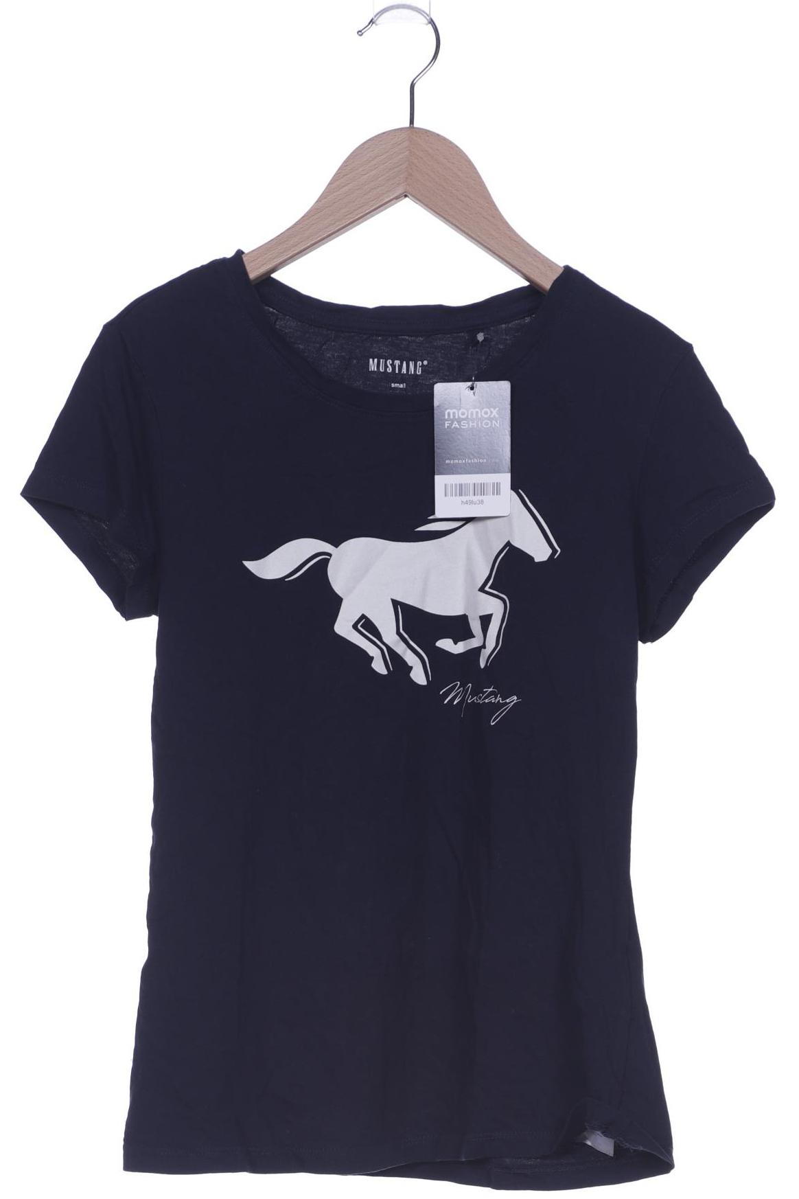 

Mustang Damen T-Shirt, marineblau, Gr. 36